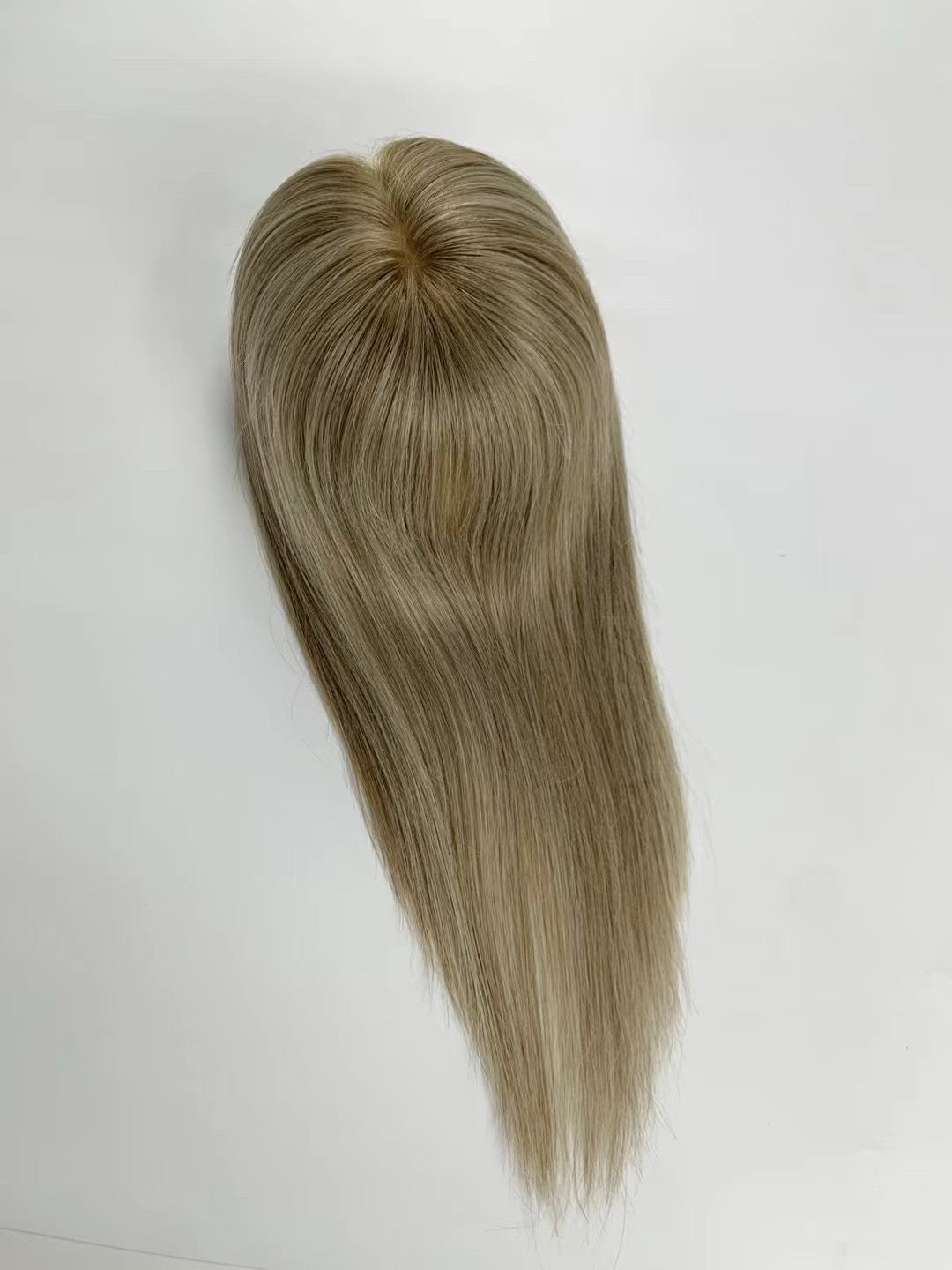 3*5 Silk Base Topper For Women Virgin Human Hair Topper For Thin Hair Full Cuticles
