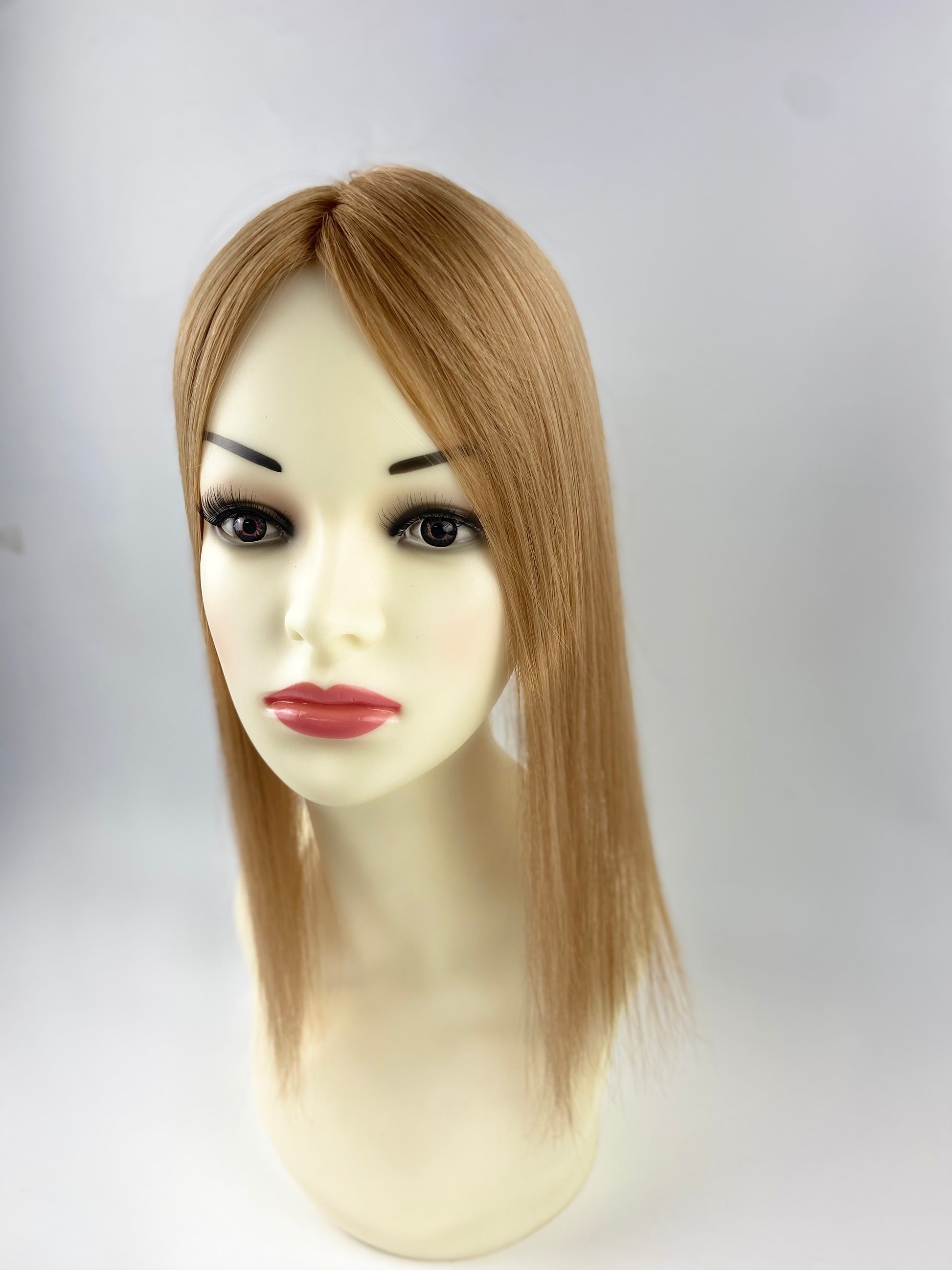 3*5 Silk Base Topper For Women Virgin Human Hair Topper For Thin Hair Full Cuticles