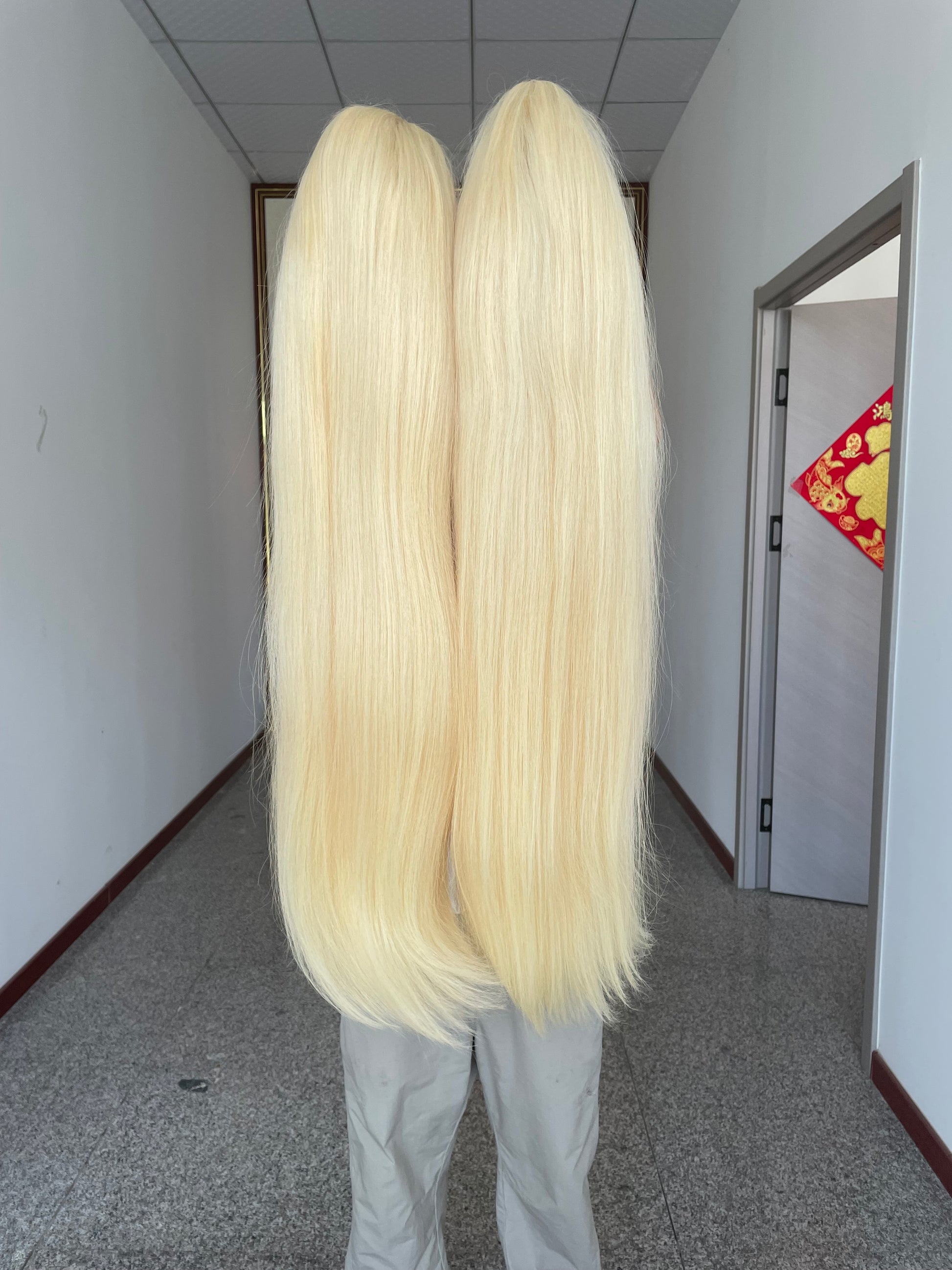 Indian Raw Hair Wig Blonde 613 Wig 13*6 HD Full Lace 613 Wig