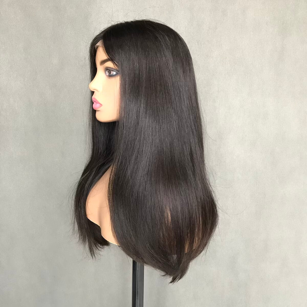Silicone Medical Wig On Hand