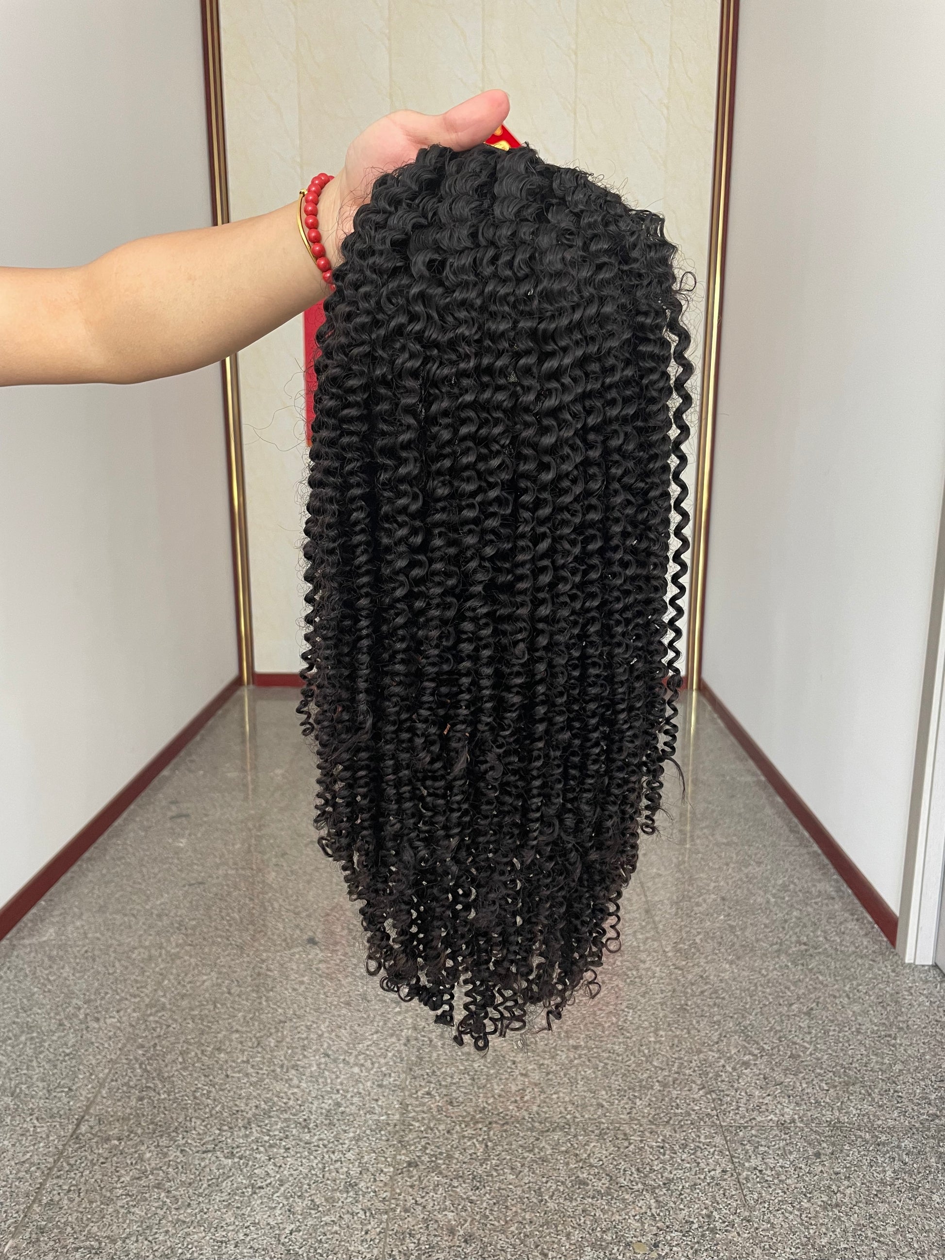 Luxury Raw Indian Hair Half Wig Kinky Curly Half Wig Kinky Straight Flip Over Wig Deep Wave Flip Over Wig