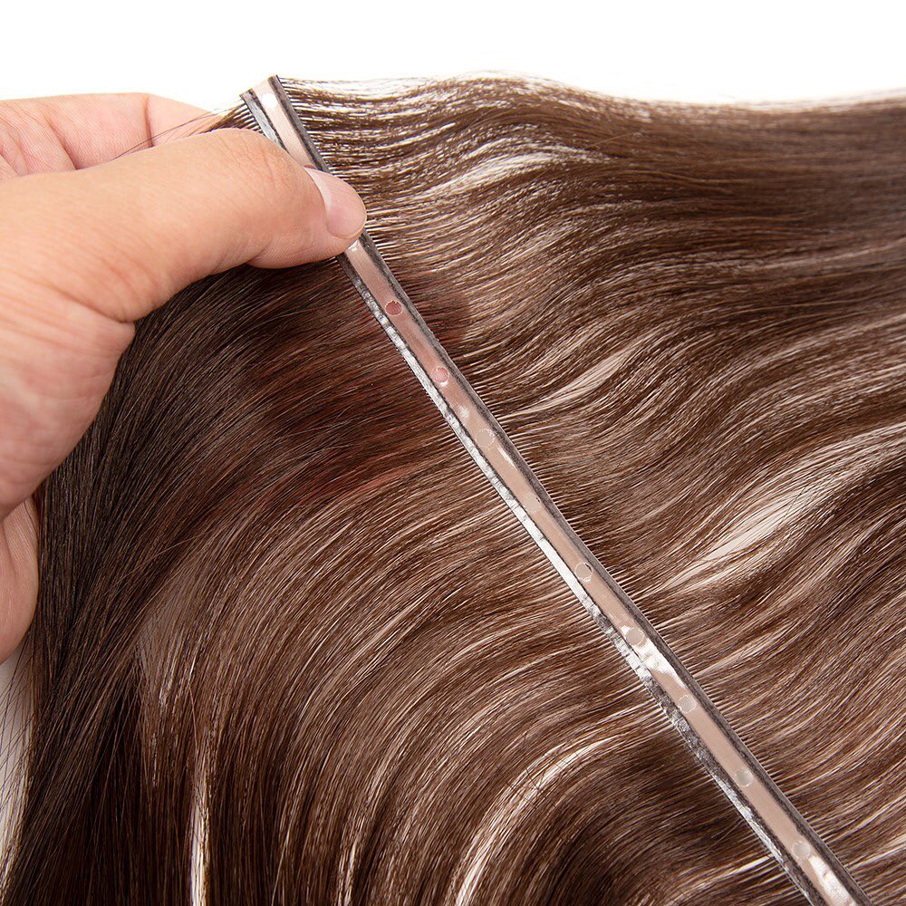 Virgin Hair Butterfly Weft Genius weft Hair Extension