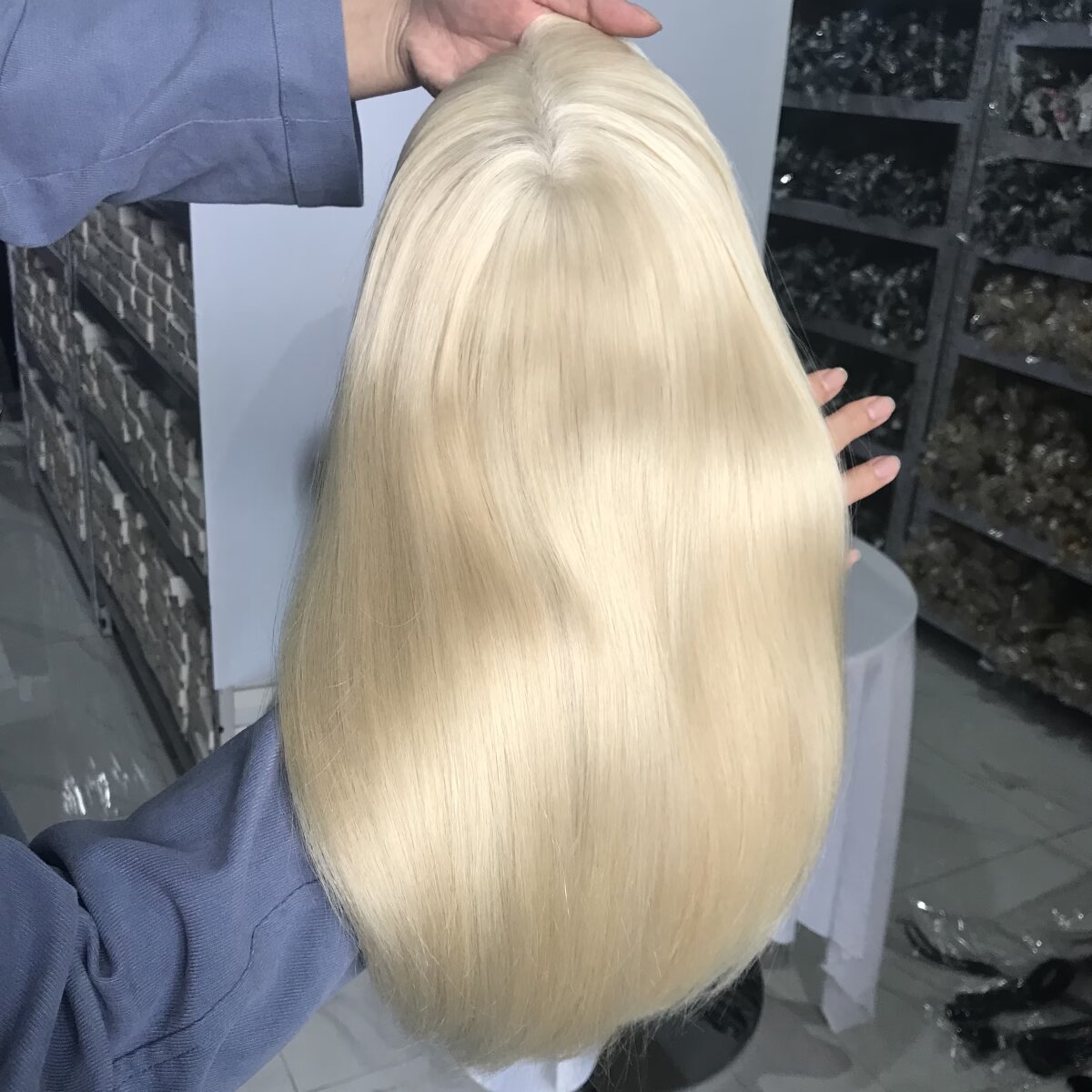 New Injection Virgin Human Hair Topper