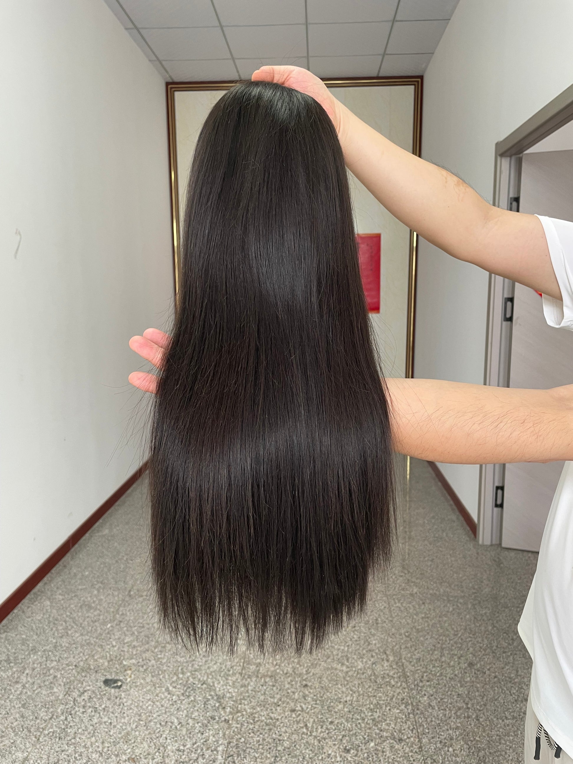 Premium Indian Raw Hair Wig HD Lace Closure Wig 5x5 Closure Wig