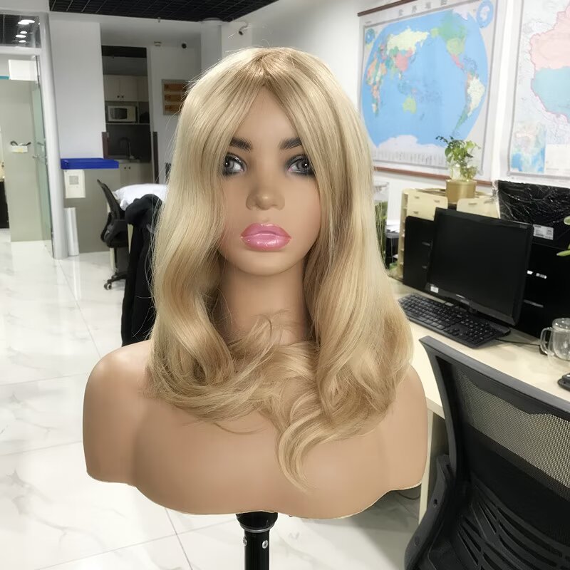 Stock Medical Wig for cancer & Alopecia, cranial prosthetic wig, human hair medical wigs for hair loss, best wigs for cancer patients