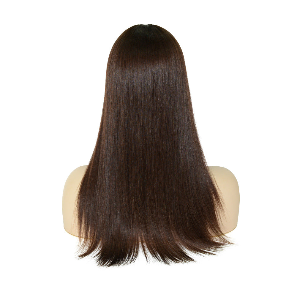 Full Cuticles Jewish Hair Topper 8x8 Cap with 4*4 Silk Base Hair Piece For Women