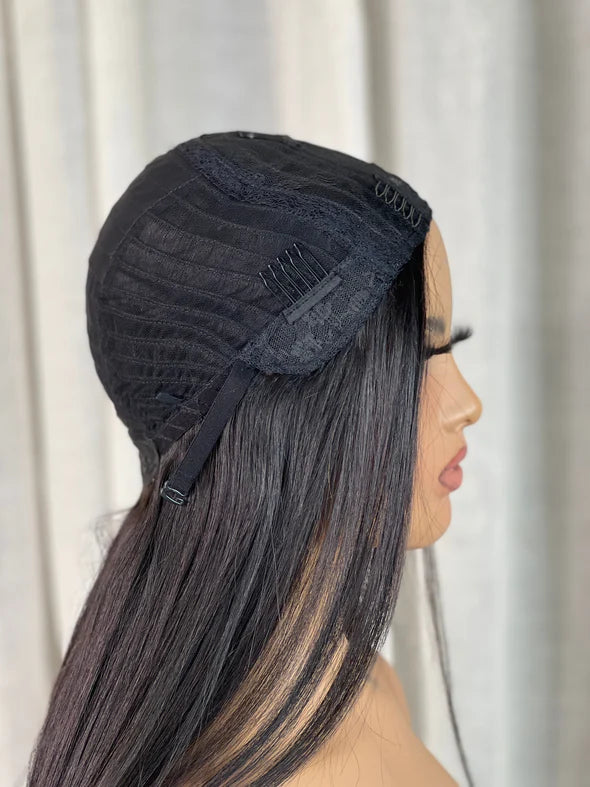 Luxury Raw Indian Hair Wig Human Hair U Part Wig