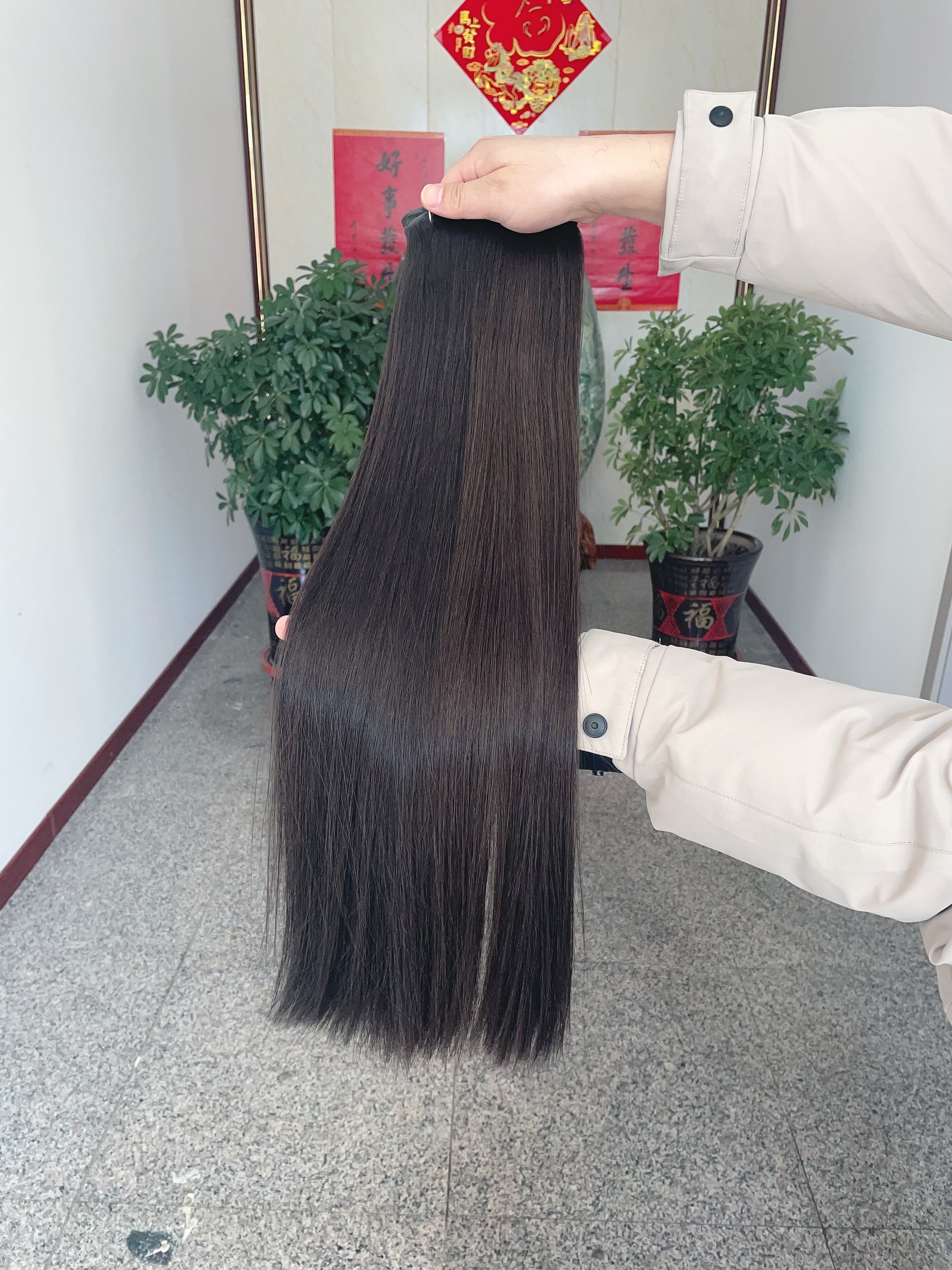 Double Drawn Genius Weft Hair