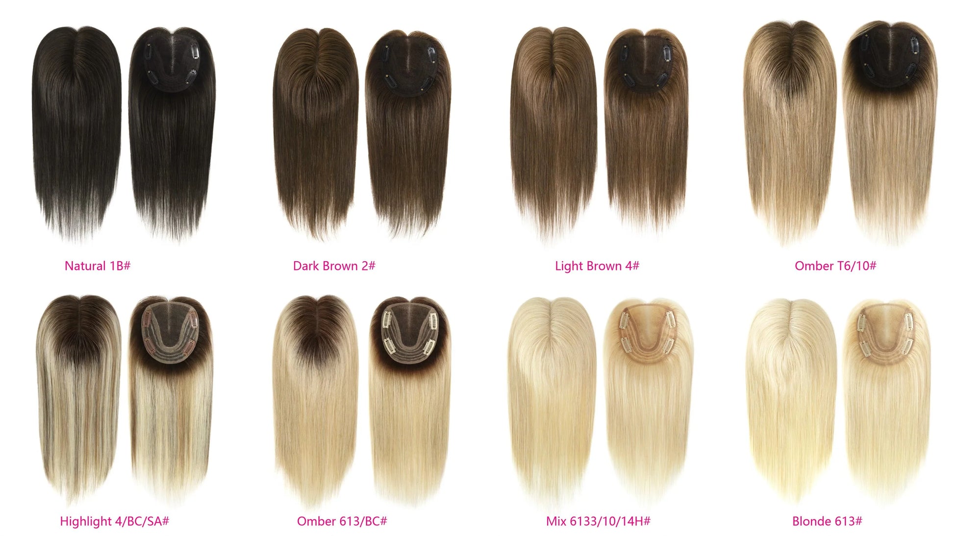 4*4.5 Lace Topper For Women Remy Human Hair Topper For Thin Hair