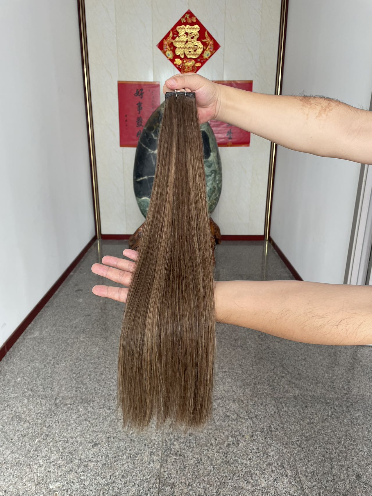 European Remy Hair Extension Genius Weft Hair Extension Invisble Weft Hair