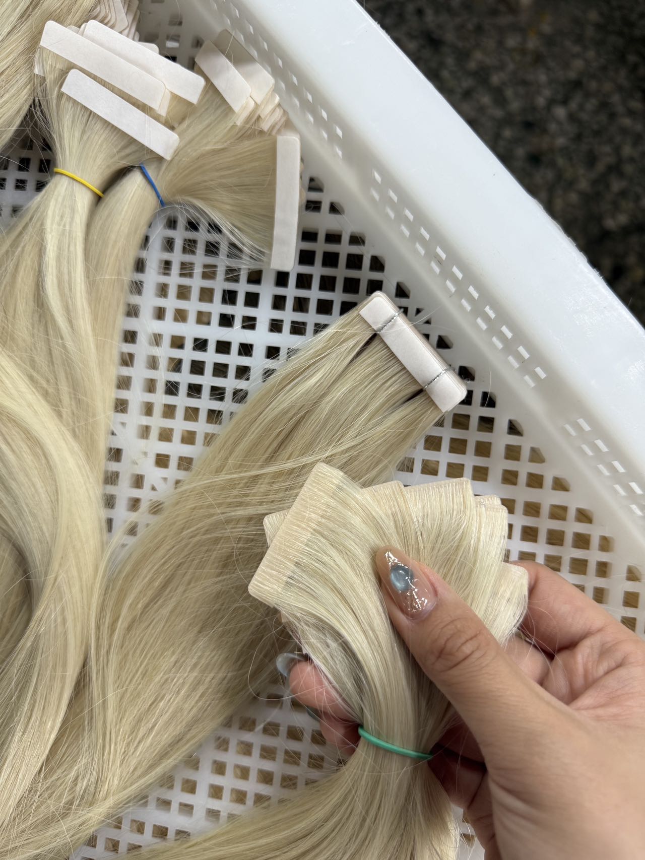 European Remy Hair Invisible Tape Hair Extension Seamless Tape Hair