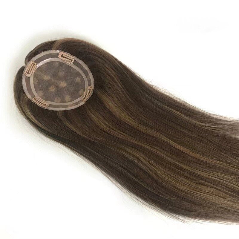 Indian Remy Hair Mono Lace Topper 5*6 Inch