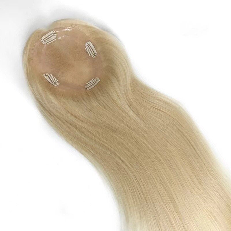 Indian Remy Hair Mono Lace Topper 5*6 Inch
