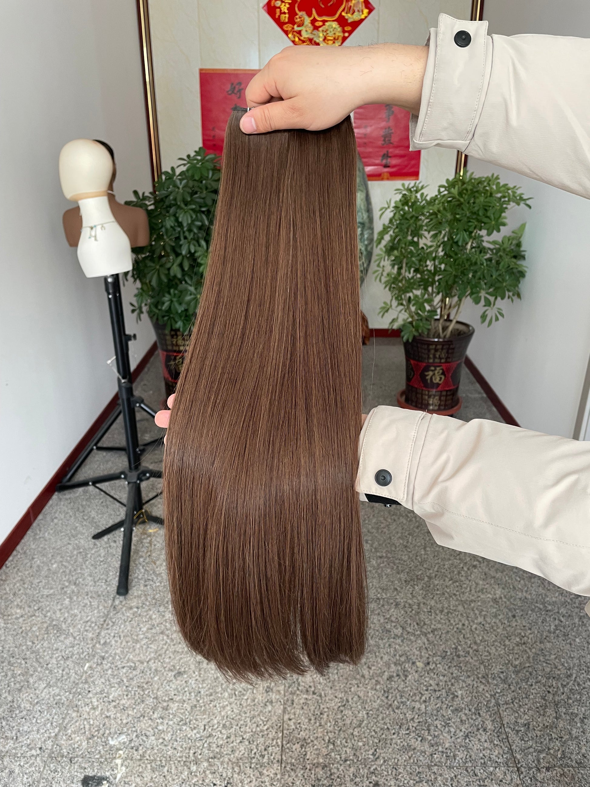 Double Drawn Genius Weft Hair