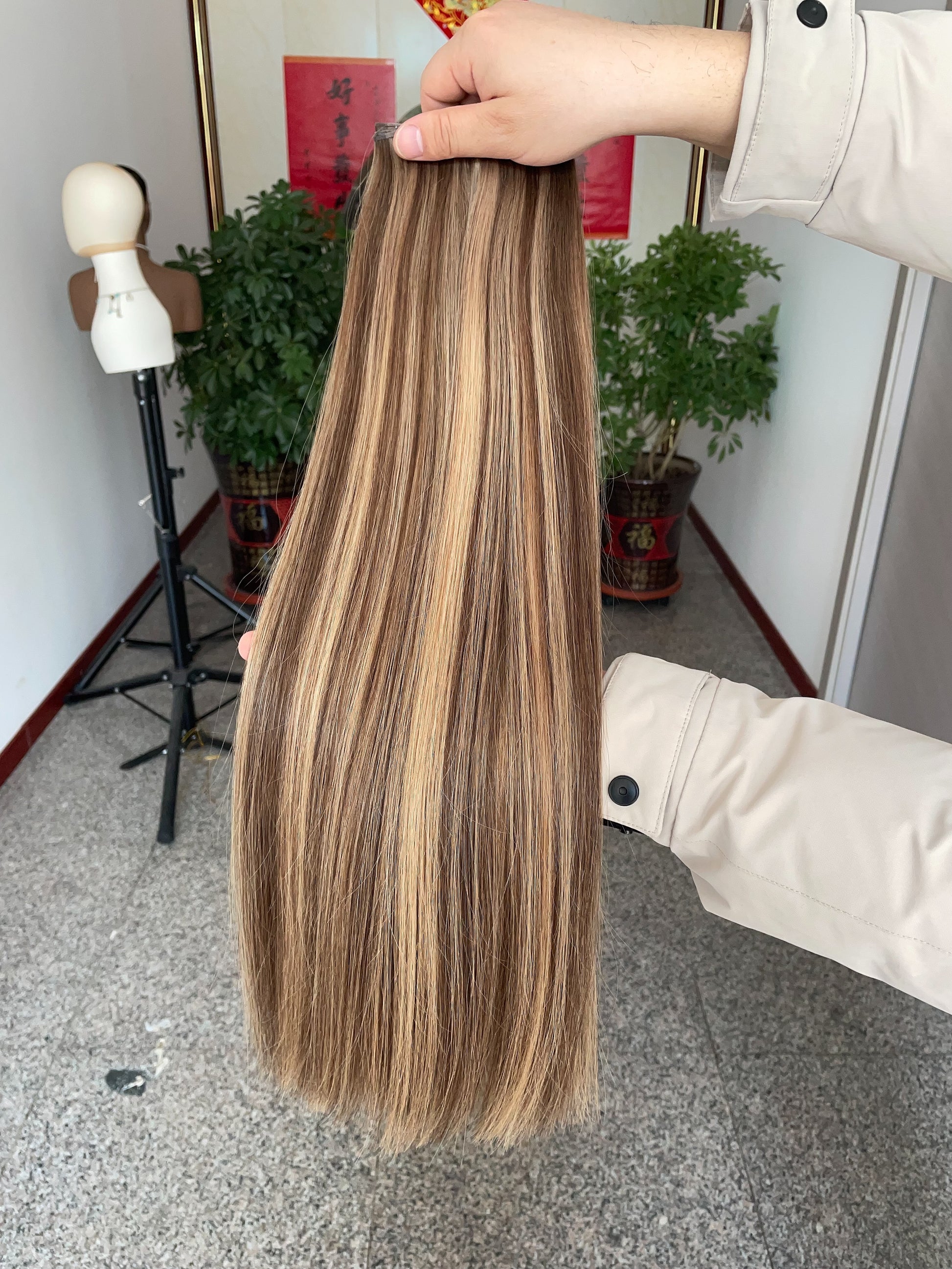 Double Drawn Genius Weft Hair