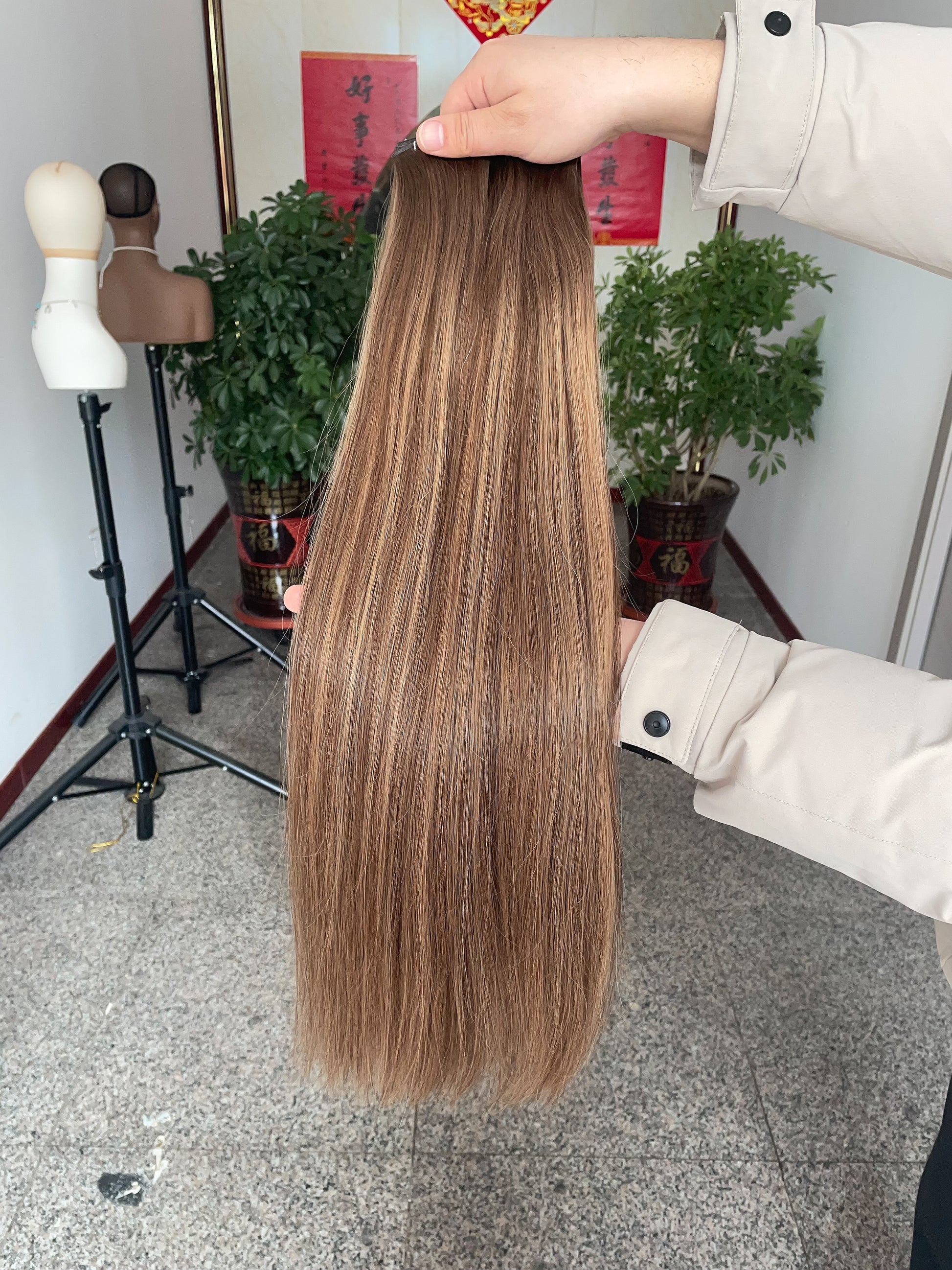 Double Drawn Genius Weft Hair