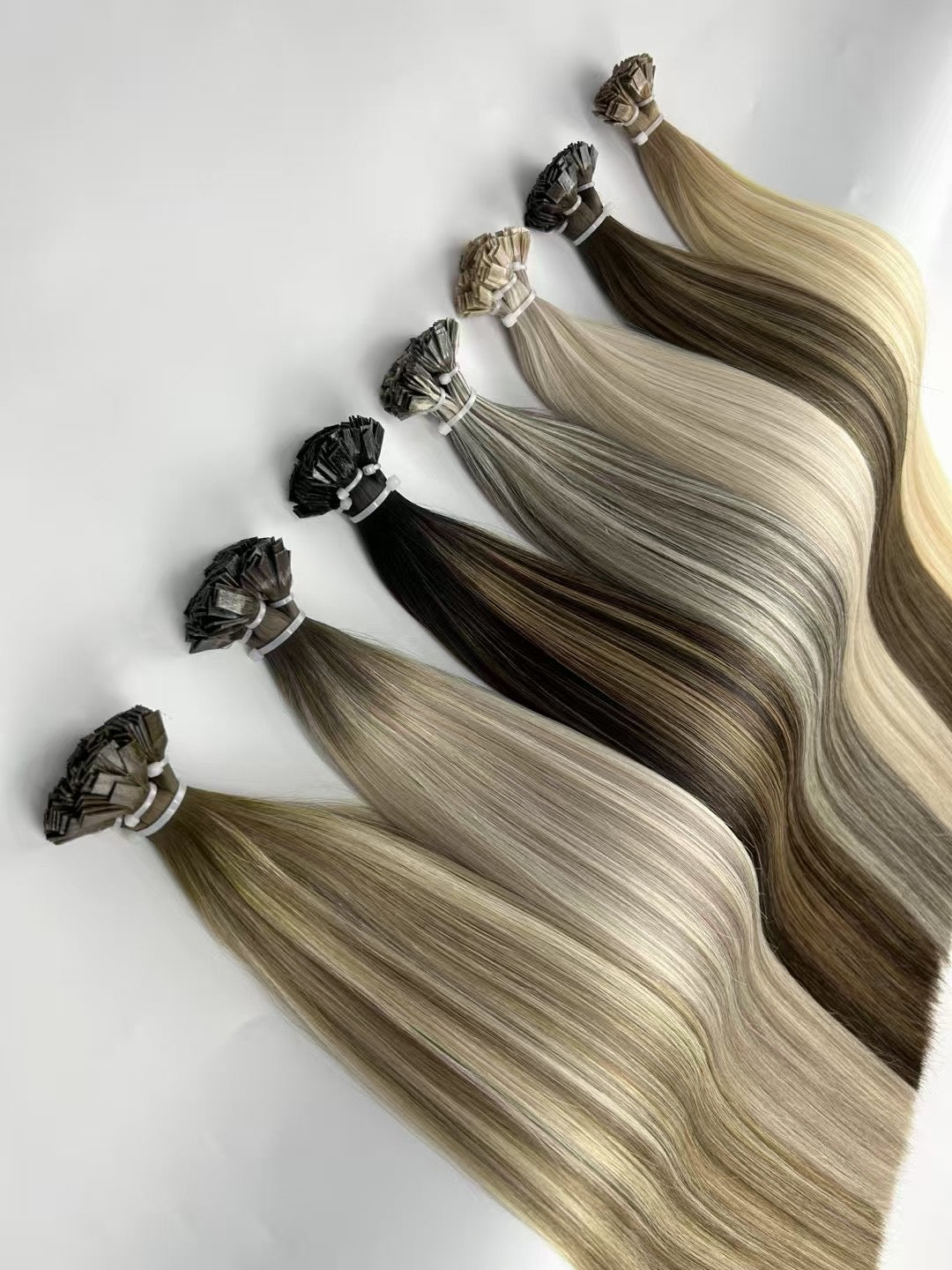 F Tip Hair Extension Ready To Ship Virgin Hair Extension Full Cuticles