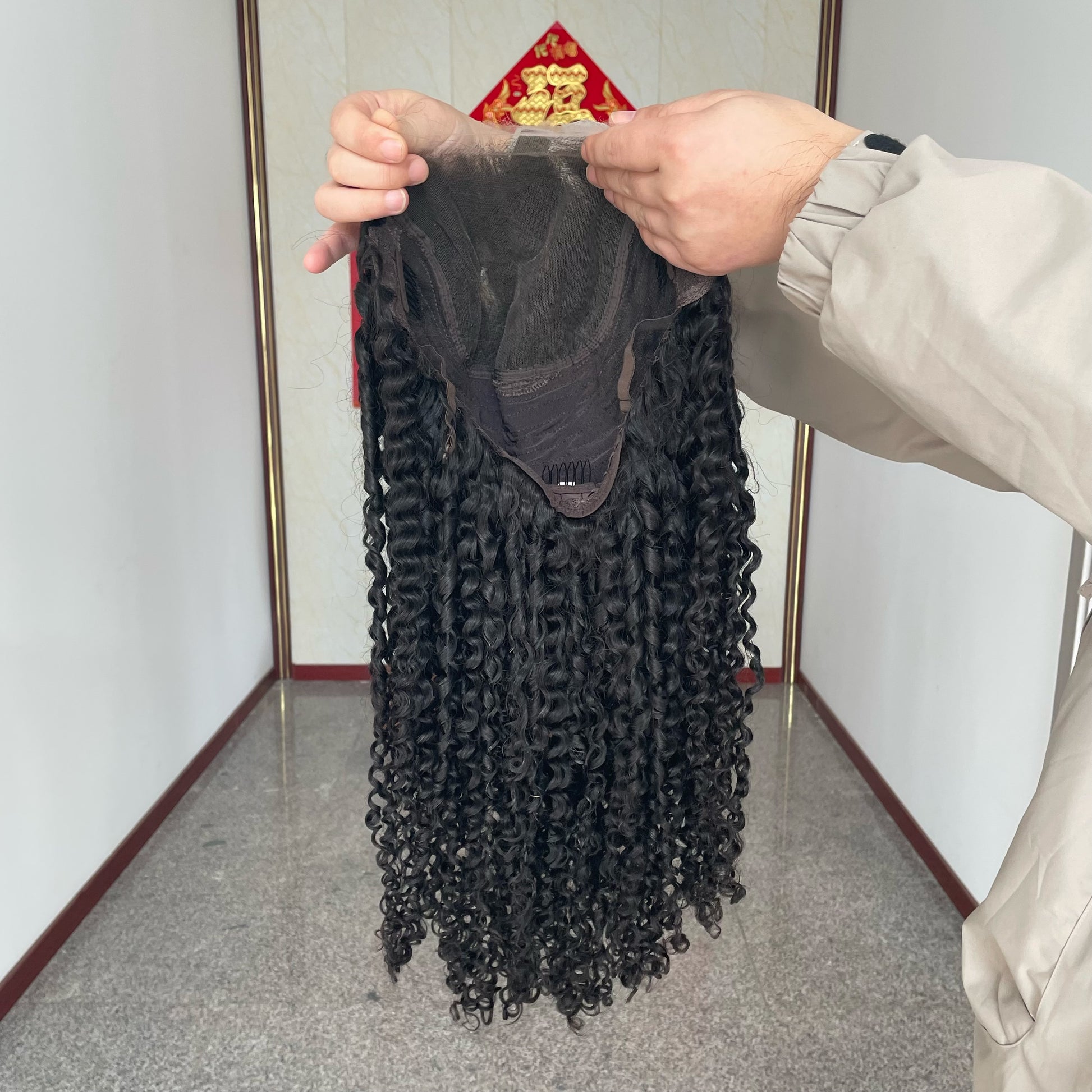 Vietnamese Raw Hair 5x5 HD Lace Closure Silk Straight Wig 180% Density