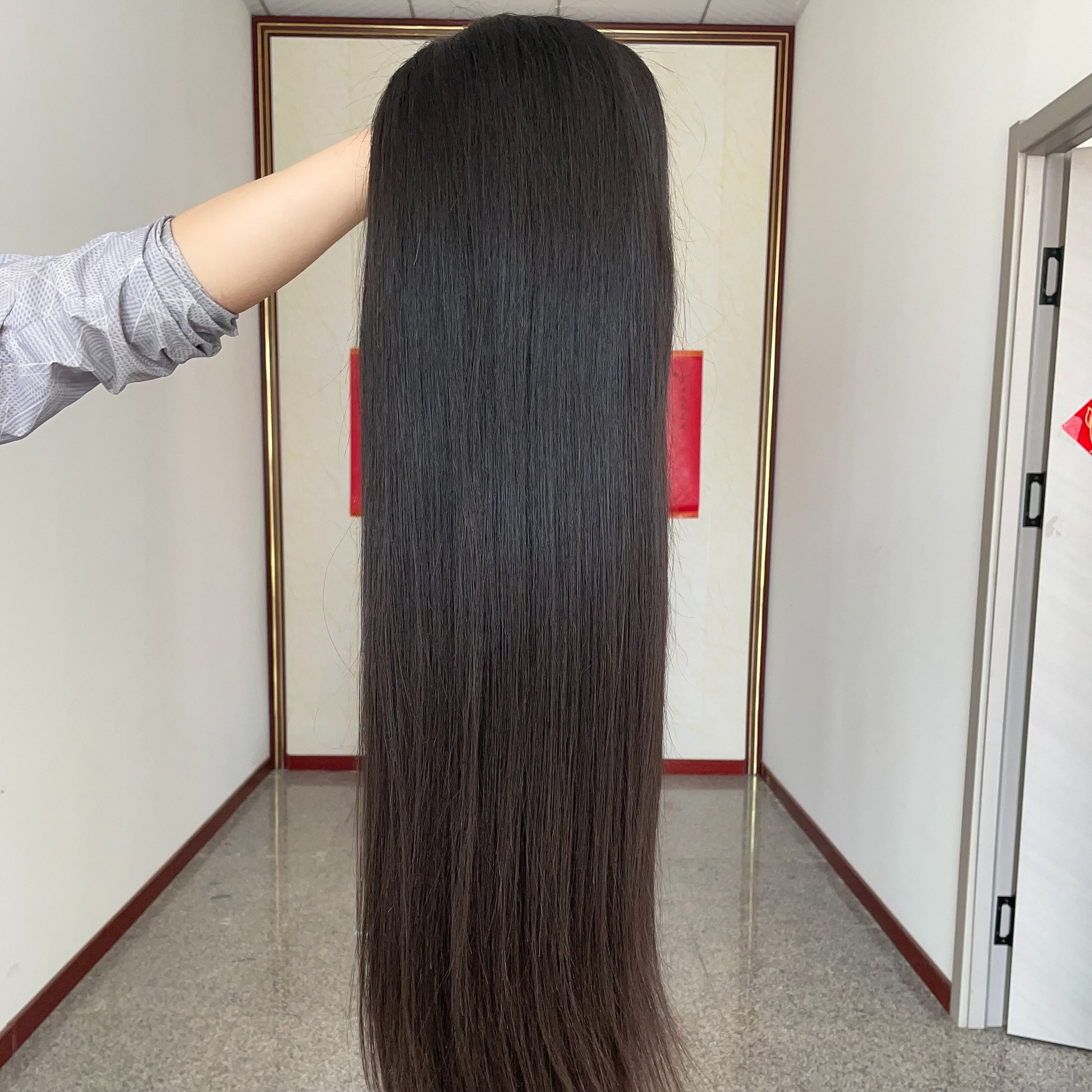 13x4 Raw Vietnamese Human Hair Frontal Wig HD Lace
