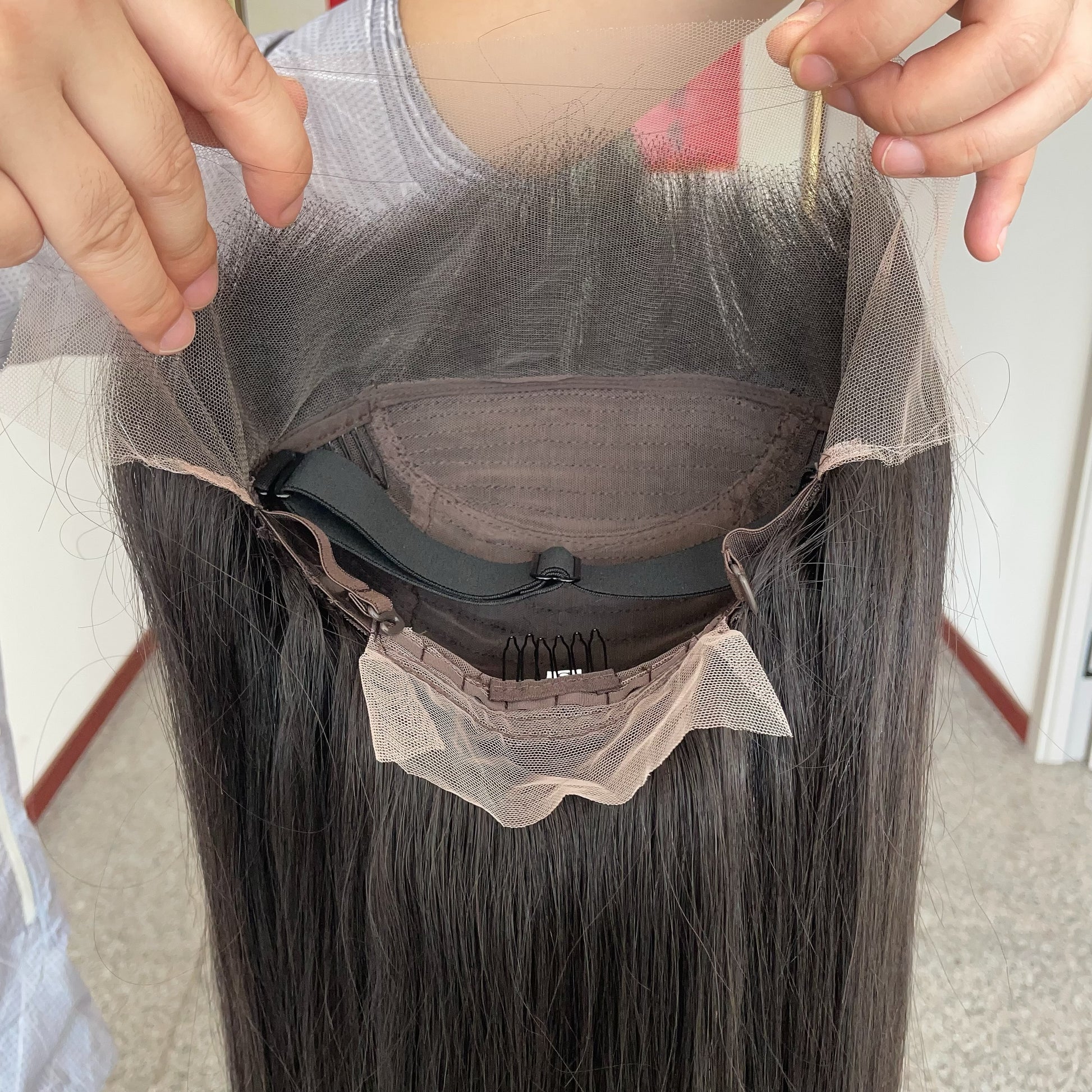 13x4 Raw Vietnamese Human Hair Frontal Wig HD Lace