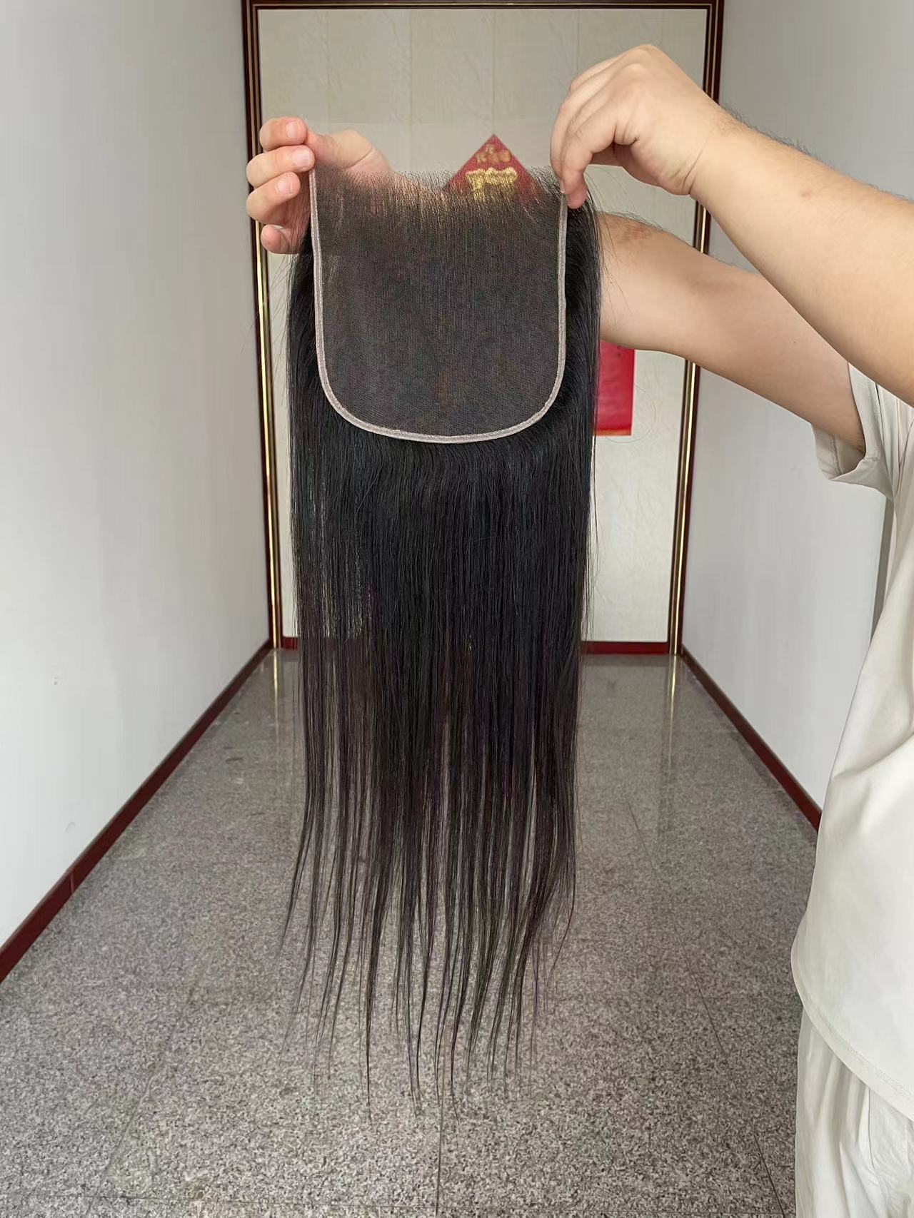 Raw Vietnamese Hair HD lace closure HD Lace Frontal