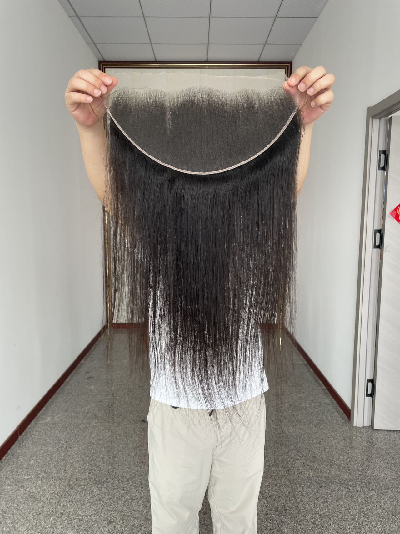 Raw Vietnamese Hair HD lace closure HD Lace Frontal