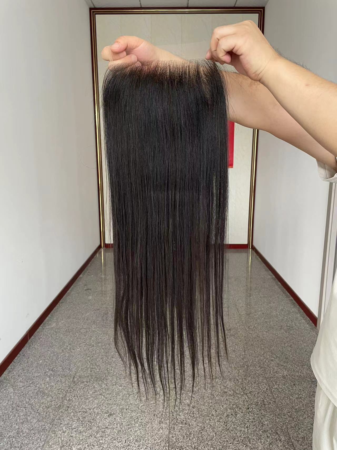 Raw Vietnamese Hair HD lace closure HD Lace Frontal