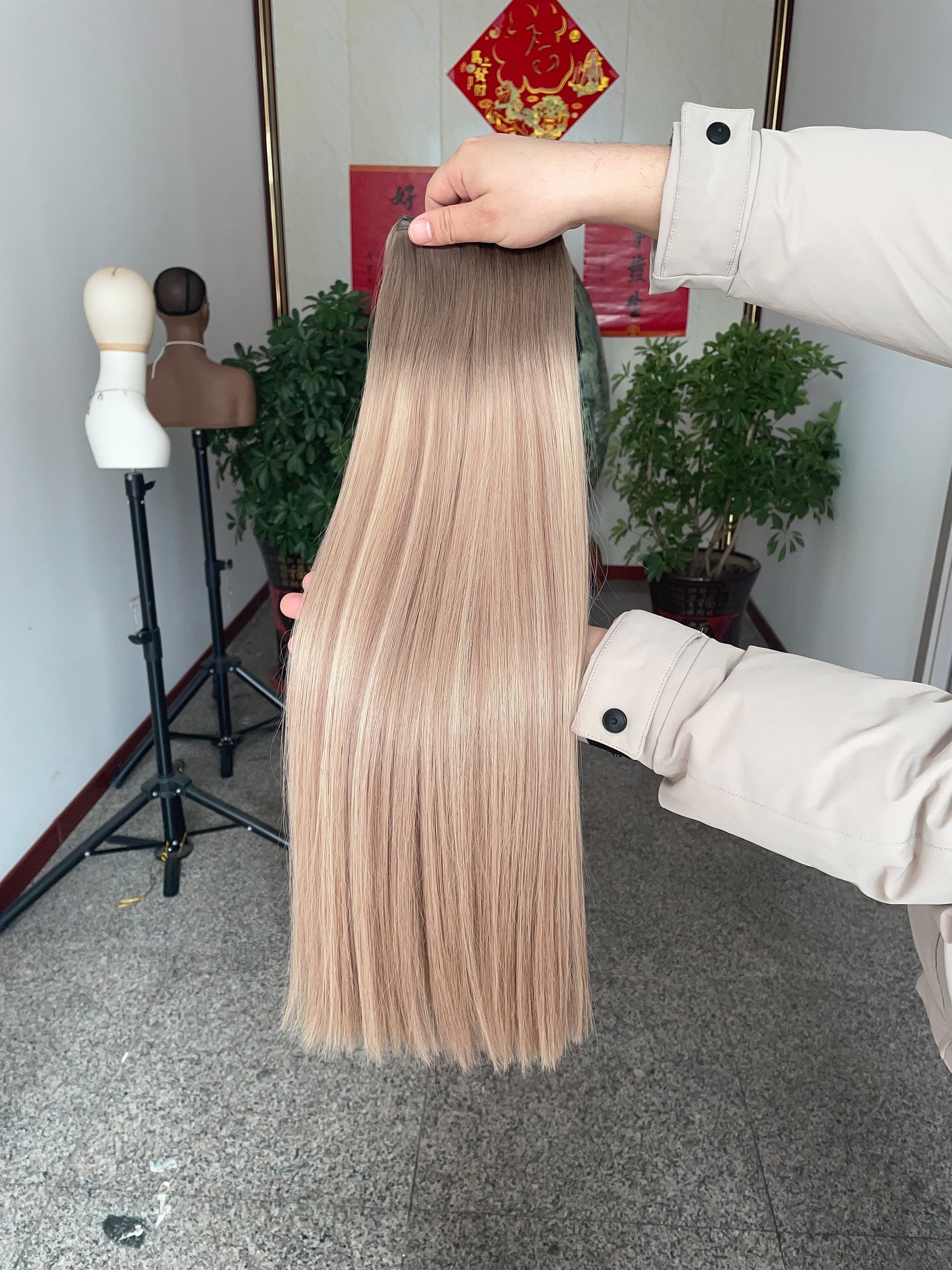 Double Drawn Genius Weft Hair