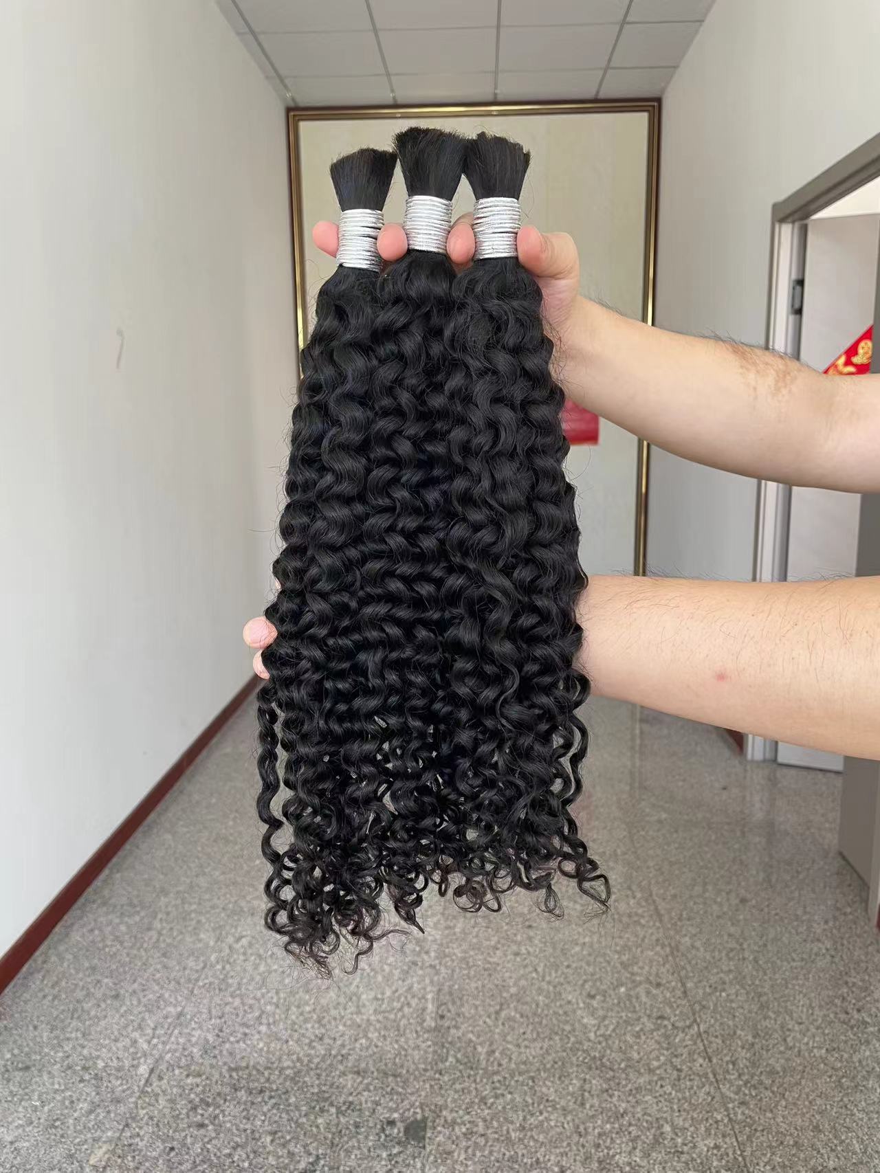 Human Braiding Hair Indian Virgin Hair Human Hair Bulk