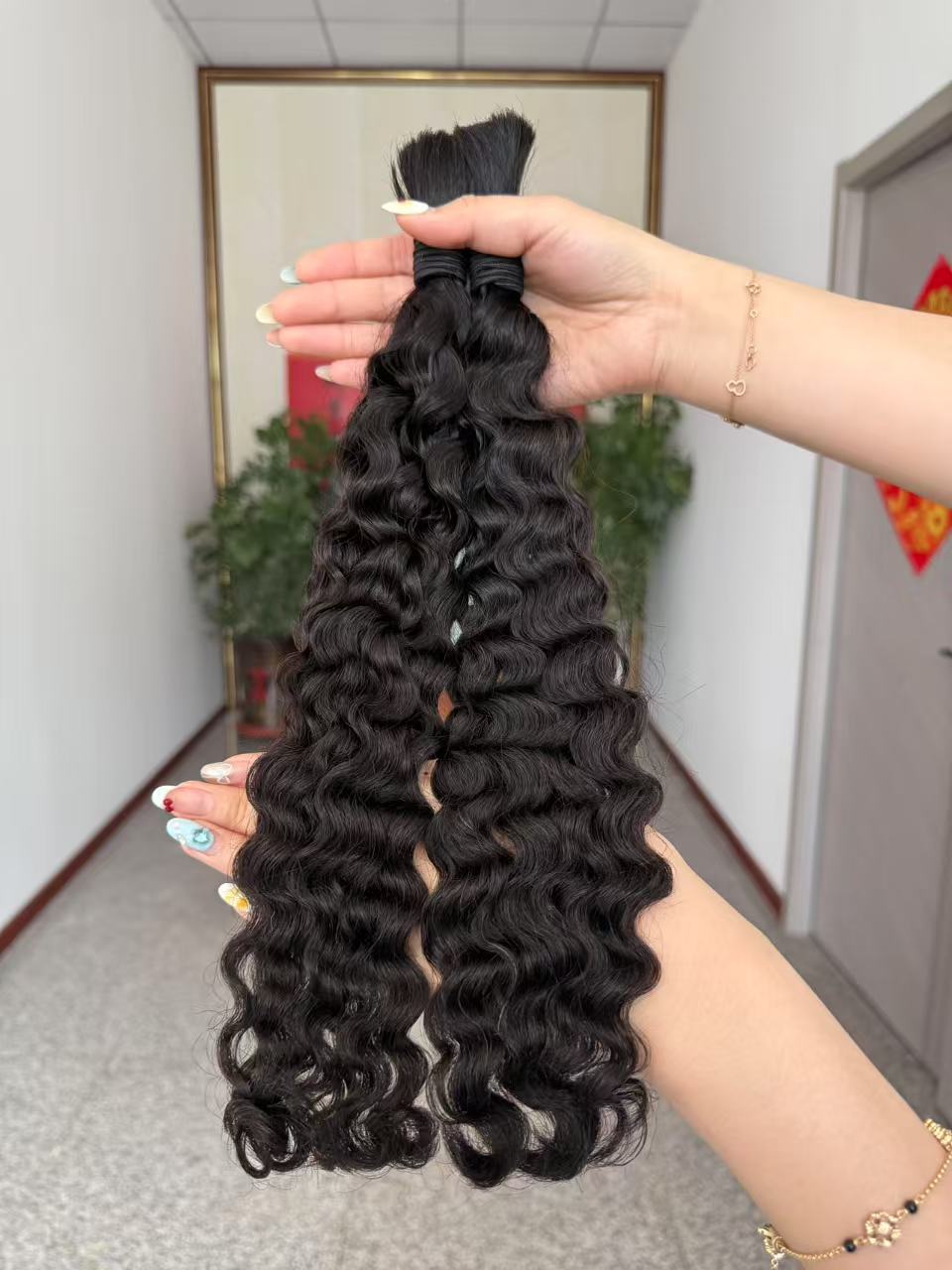Human Braiding Hair Indian Virgin Hair Human Hair Bulk