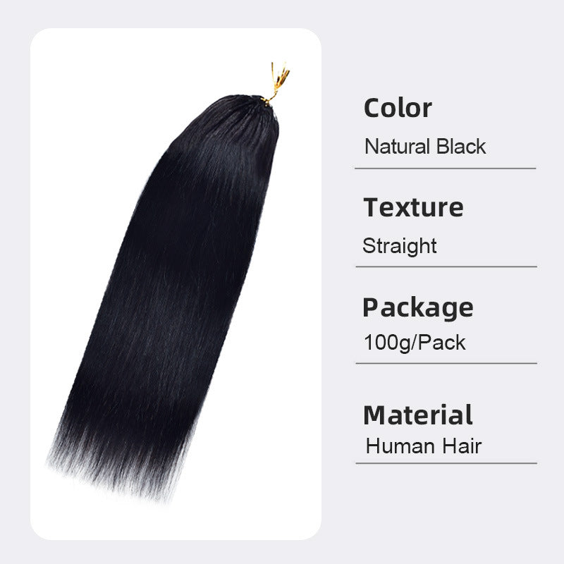 Vietnamese Human Hair Crochet Hair Virgin Human Hair