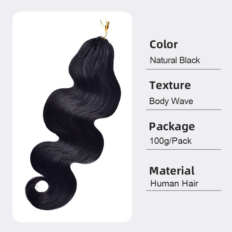 Vietnamese Human Hair Crochet Hair Virgin Human Hair