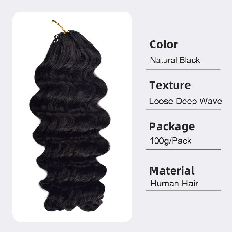 Vietnamese Human Hair Crochet Hair Virgin Human Hair