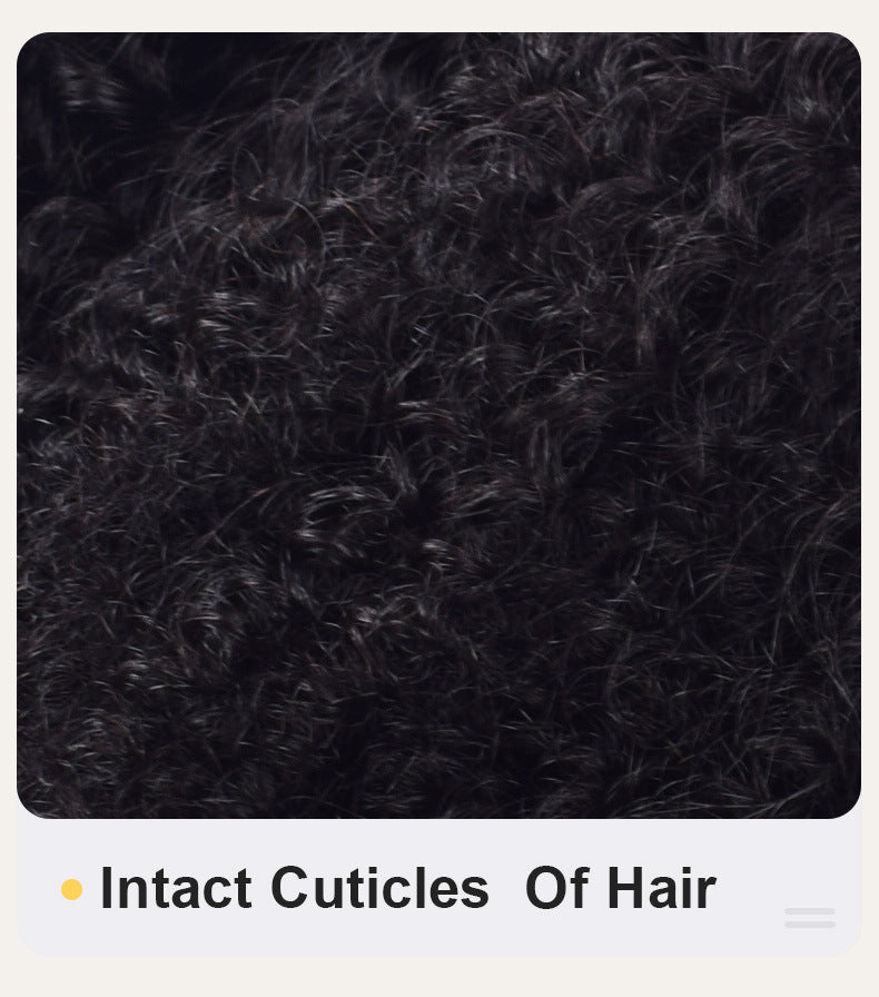 Afro curly Crochet Hair 100% Virgin Human Hair