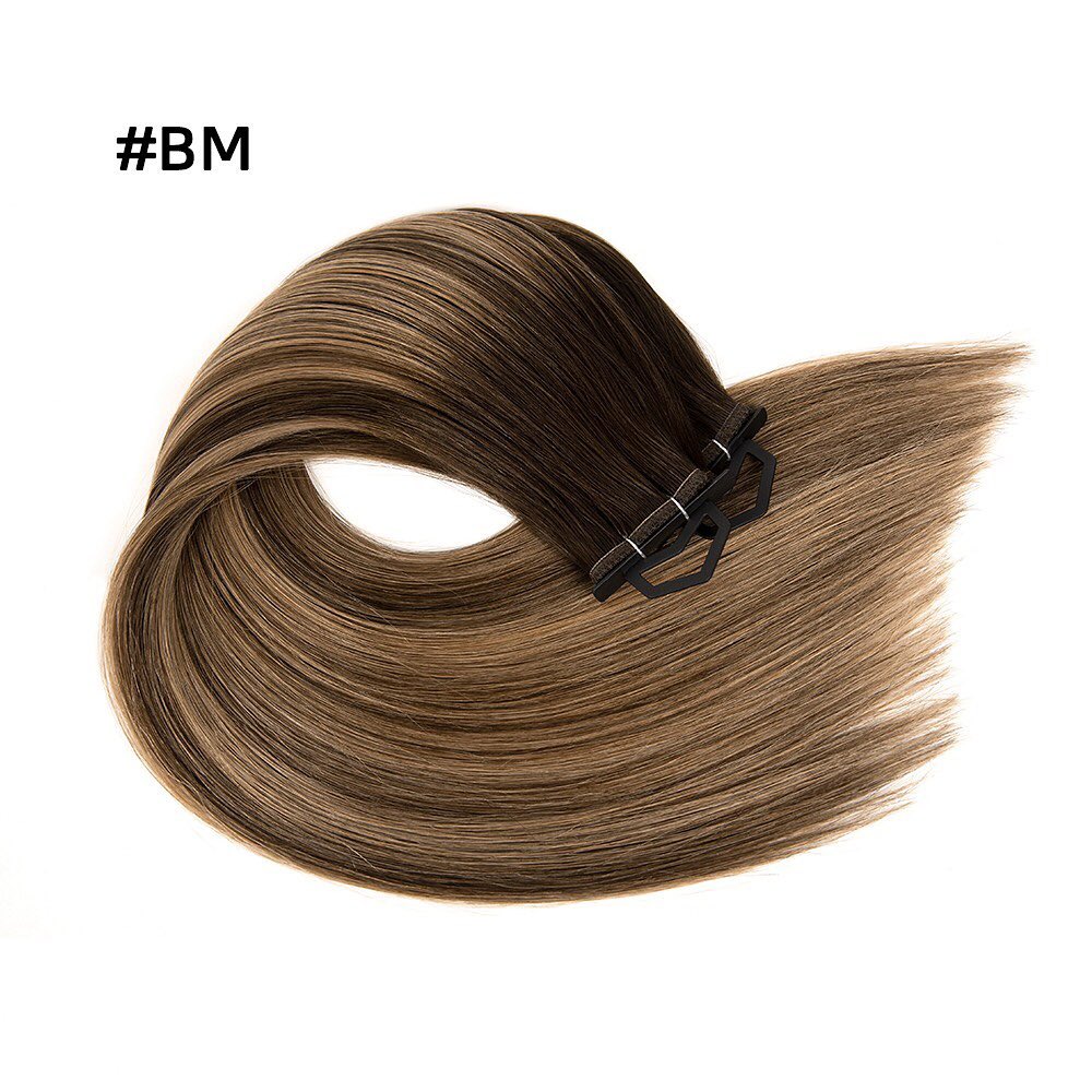 European Remy Hair Extension Double Flat Weft Hair Extension