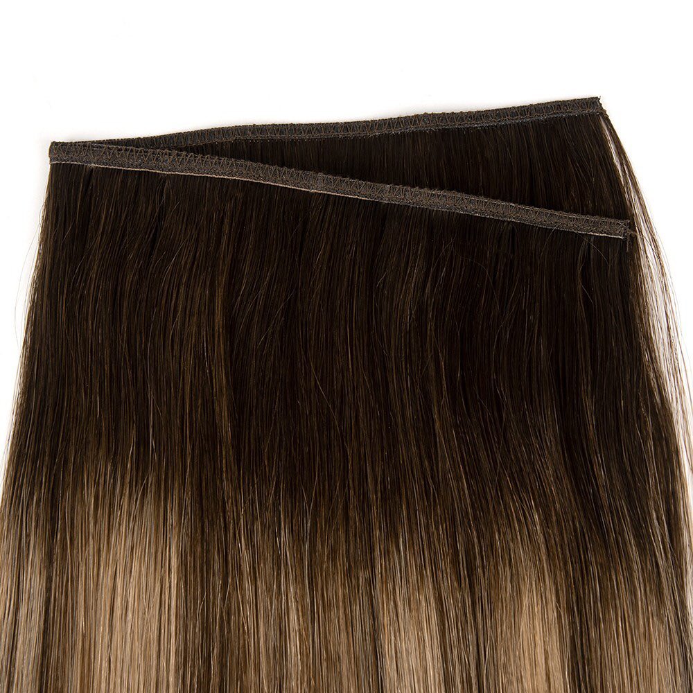 European Remy Hair Extension Double Flat Weft Hair Extension