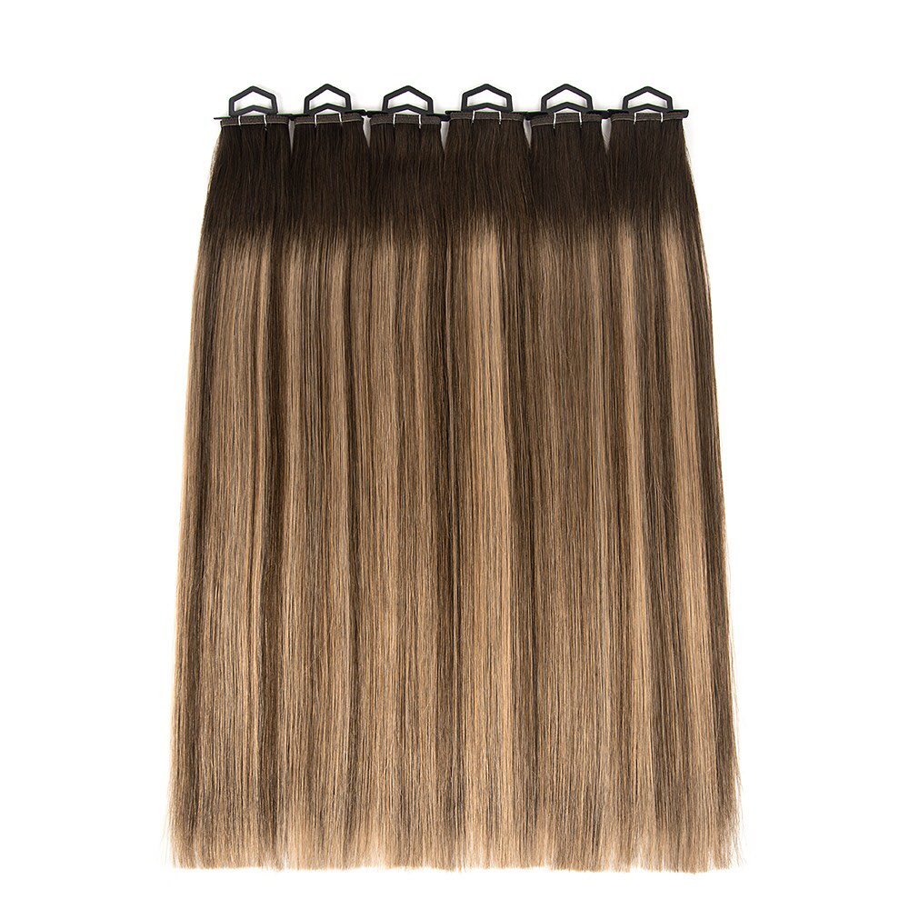 European Remy Hair Extension Double Flat Weft Hair Extension