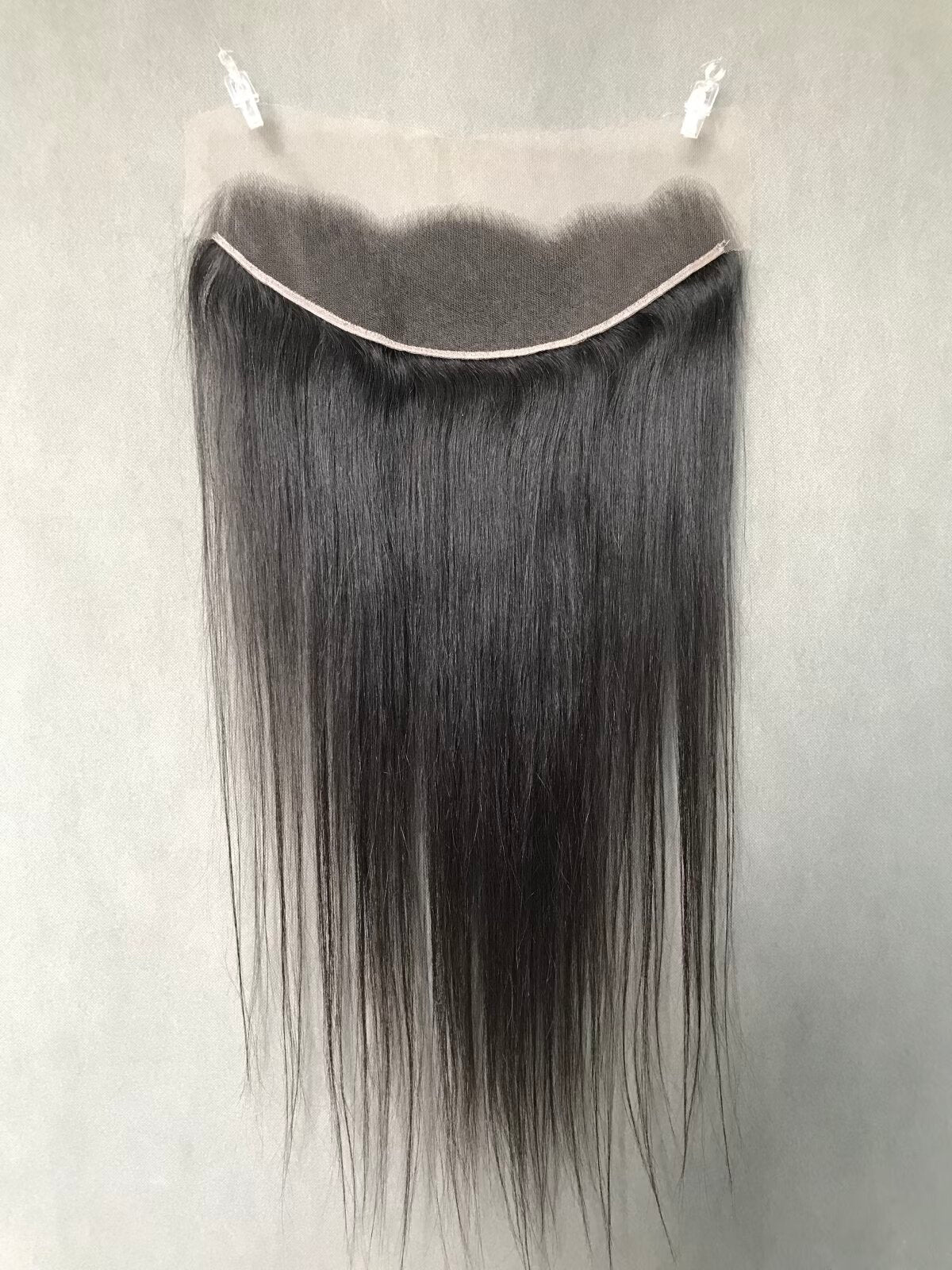 Natural Unprocessed Raw Hair HD Lace Closure and Lace Frontal