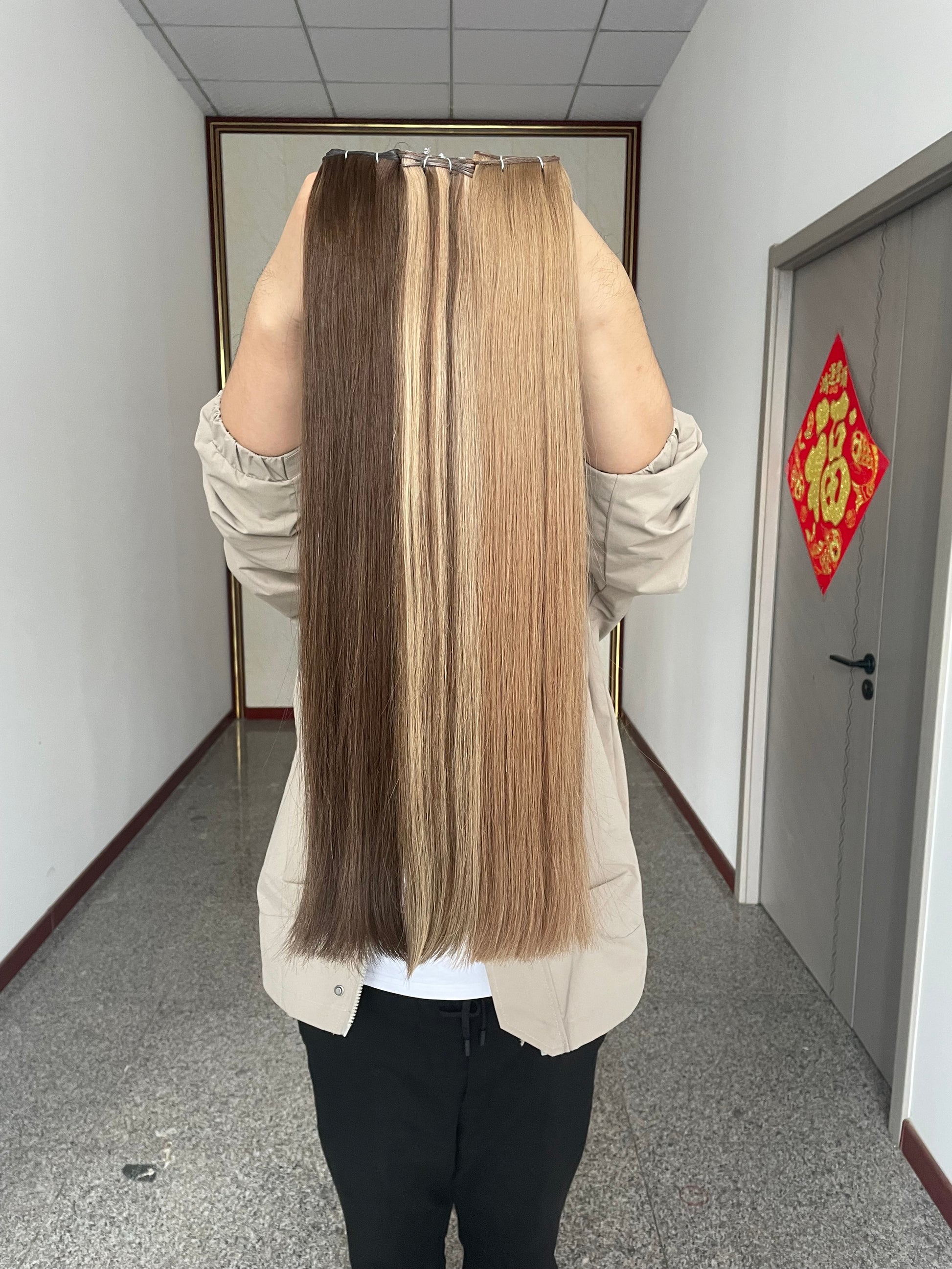 European Remy Hair Invisble Weft Hair Genius Weft