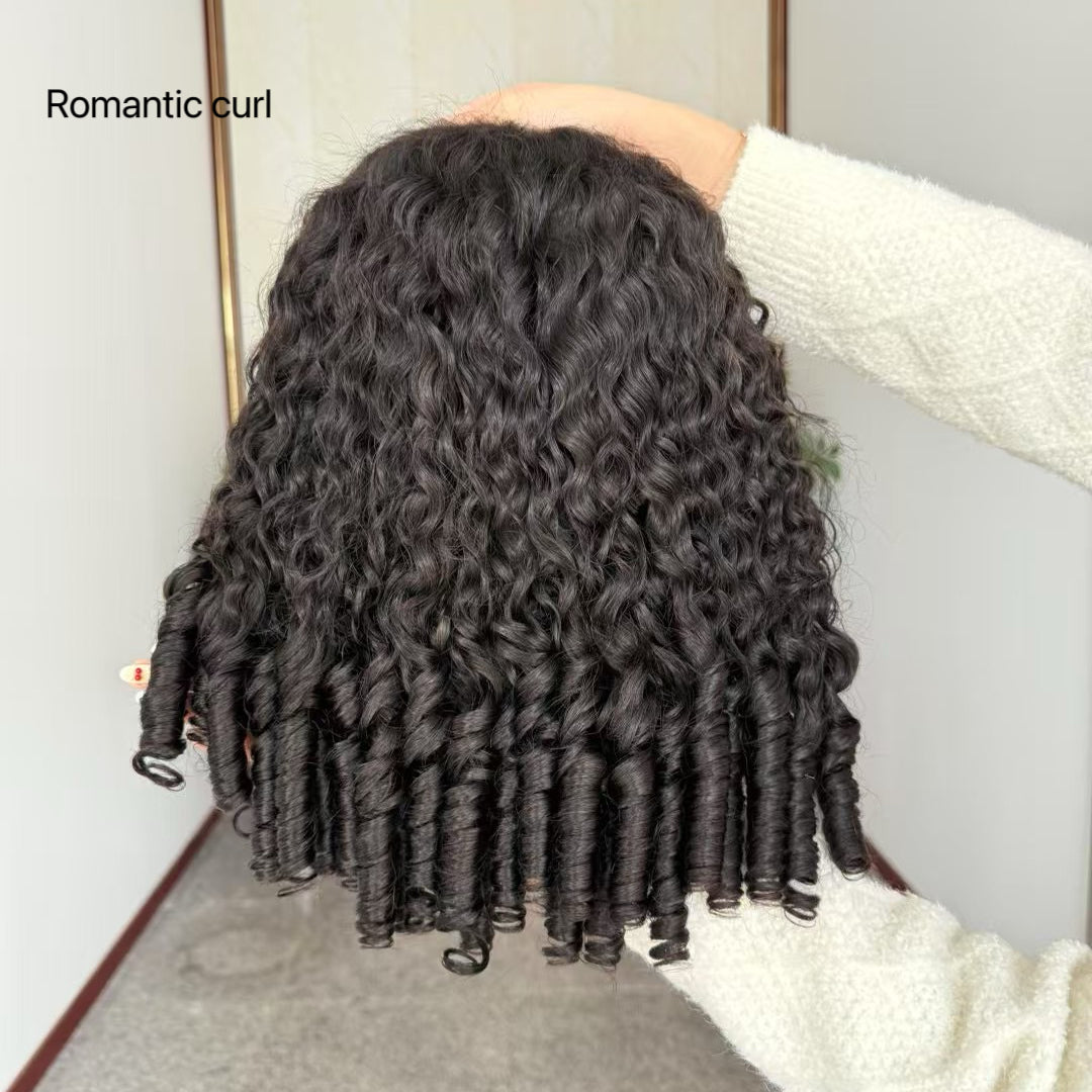 13x4 Raw Vietnamese Human Hair Frontal Wig HD Lace