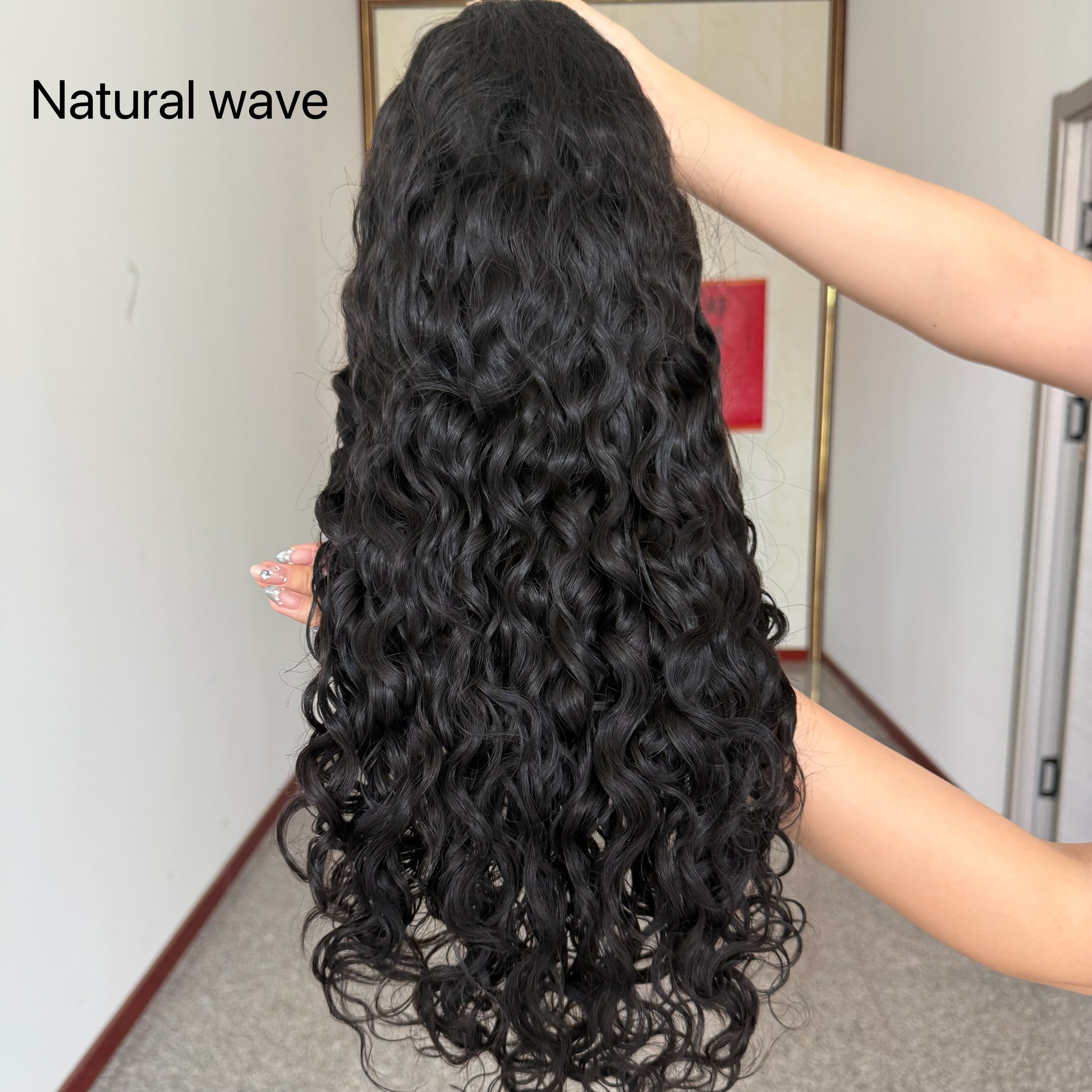 13x4 Raw Vietnamese Human Hair Frontal Wig HD Lace
