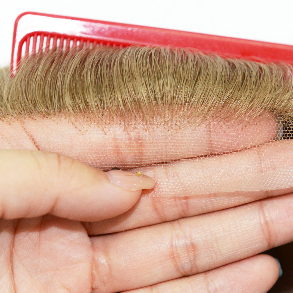 Silicone Medical Wig Russian Virgin Hair Wig for Cancer Patient