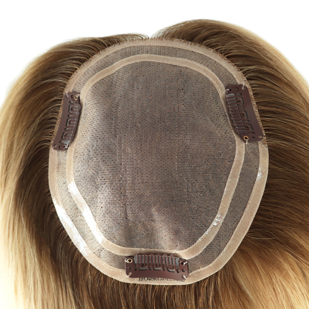 European Hair Mono Lace Topper 5.5*6 Inch