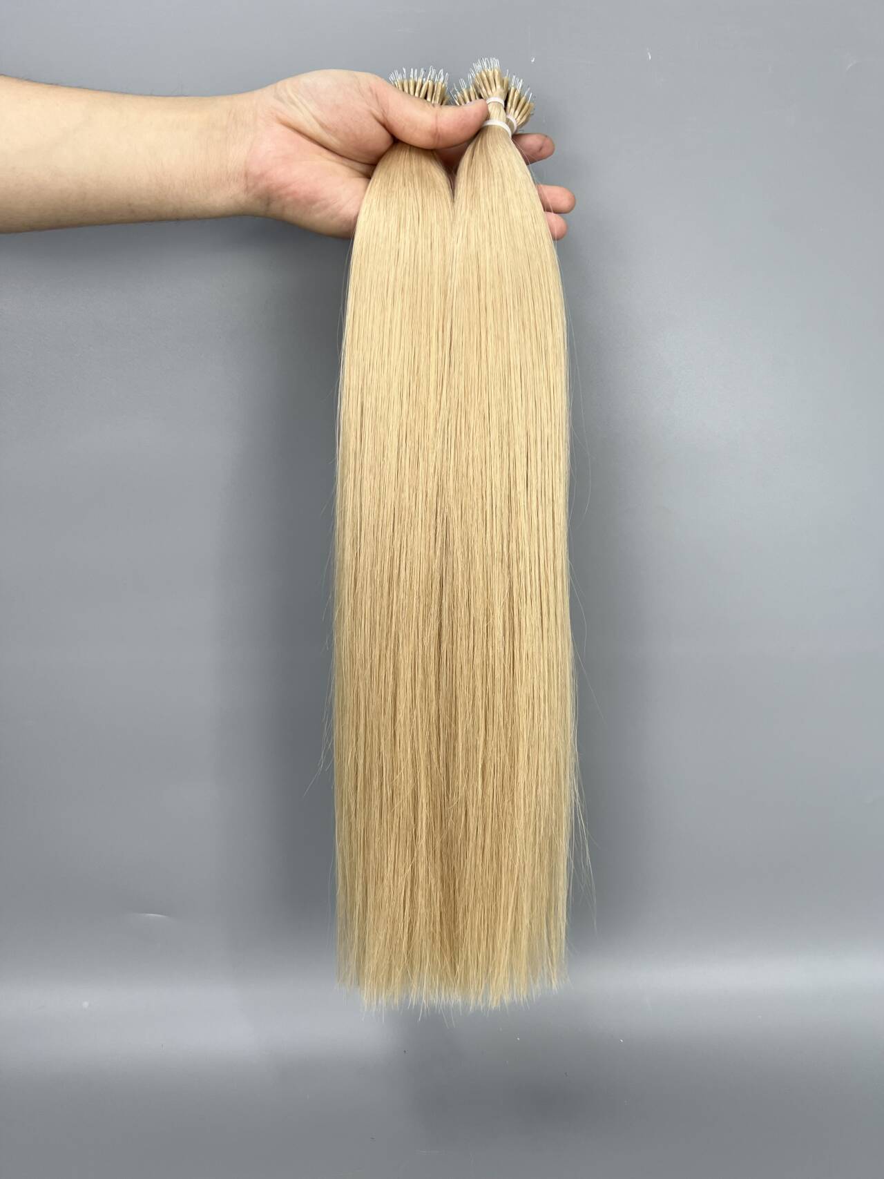 Luxury Russian Virgin Nano Hair Extension Full Cuticles Long Lasting