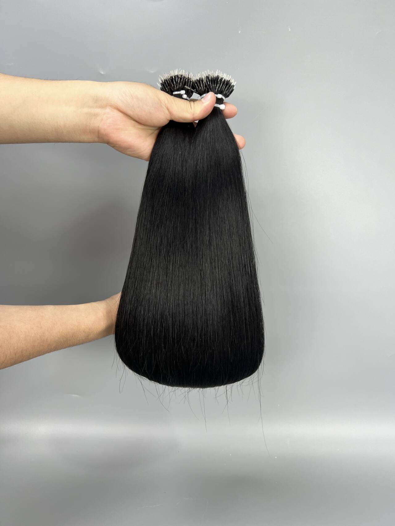 Luxury Russian Virgin Nano Hair Extension Full Cuticles Long Lasting