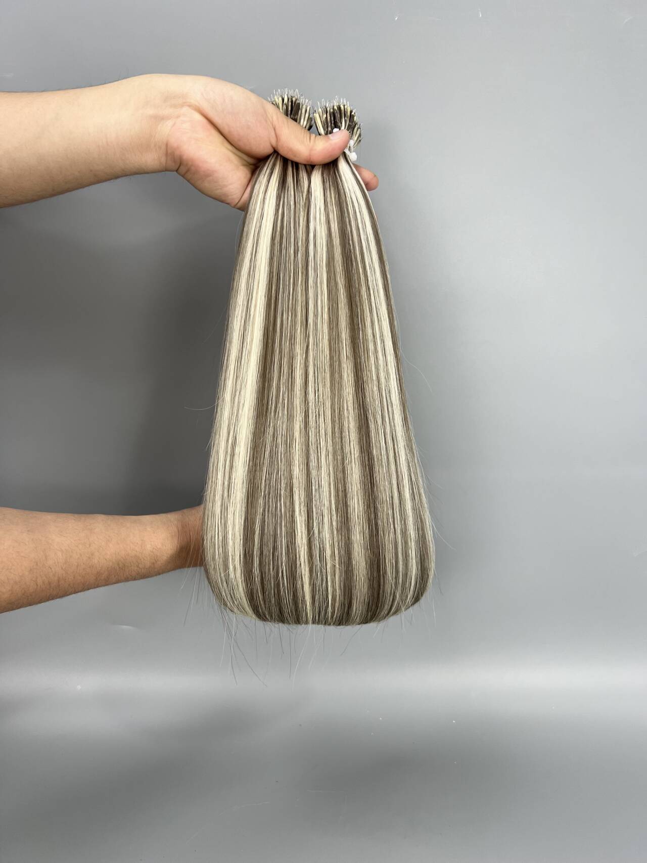 Luxury Russian Virgin Nano Hair Extension Full Cuticles Long Lasting