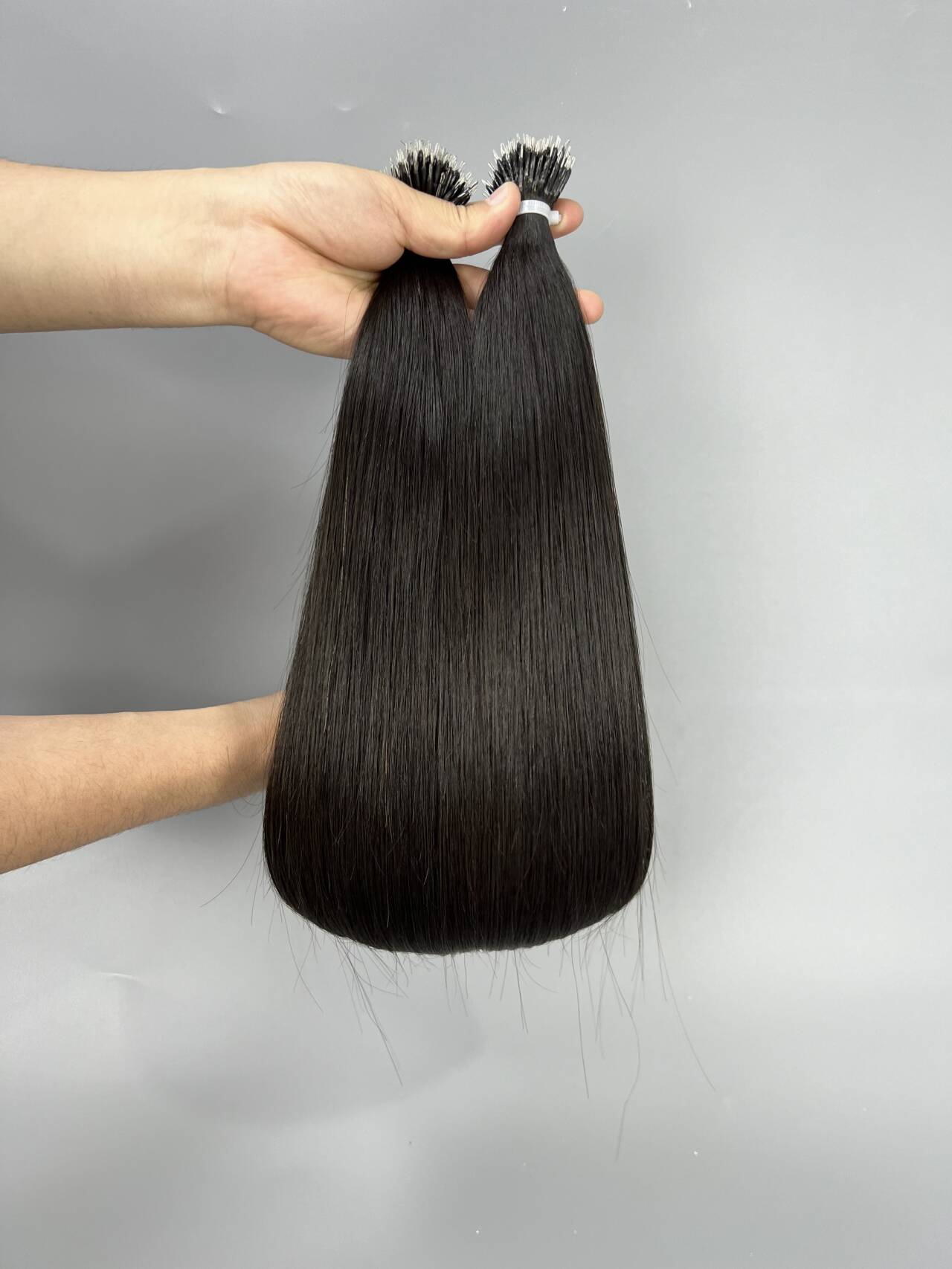 Luxury Russian Virgin Nano Hair Extension Full Cuticles Long Lasting