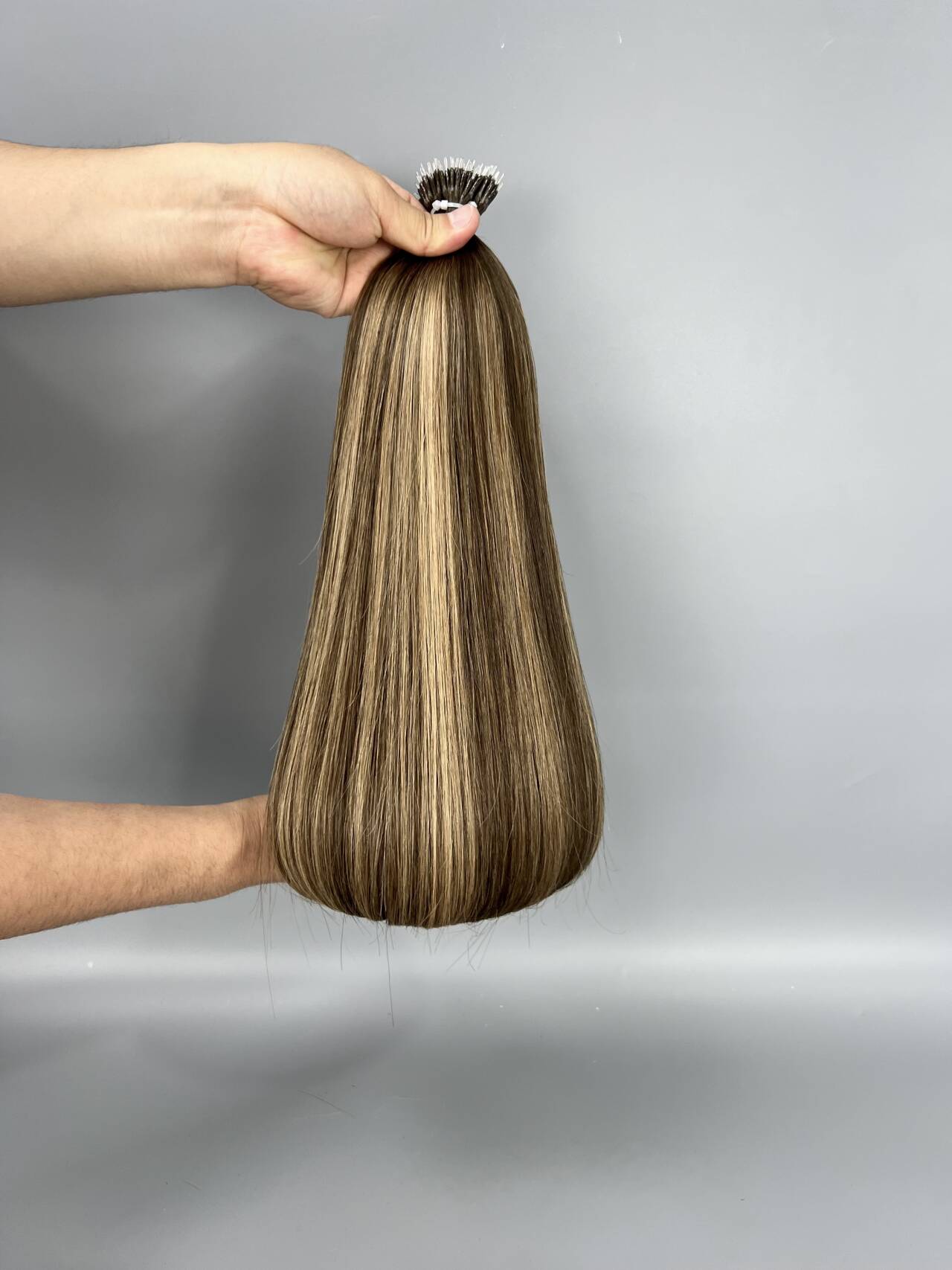 Luxury Russian Virgin Nano Hair Extension Full Cuticles Long Lasting