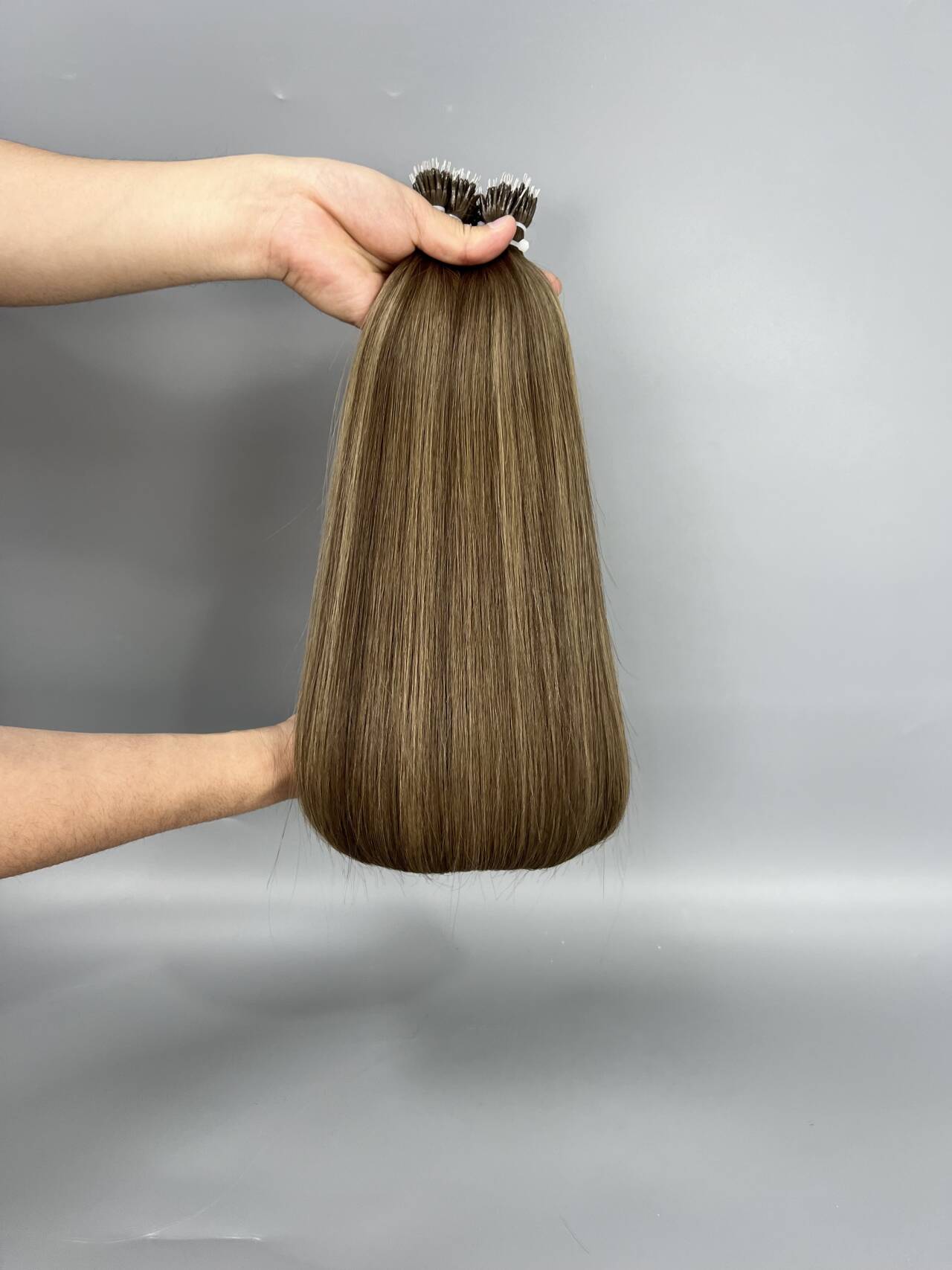 Luxury Russian Virgin Nano Hair Extension Full Cuticles Long Lasting