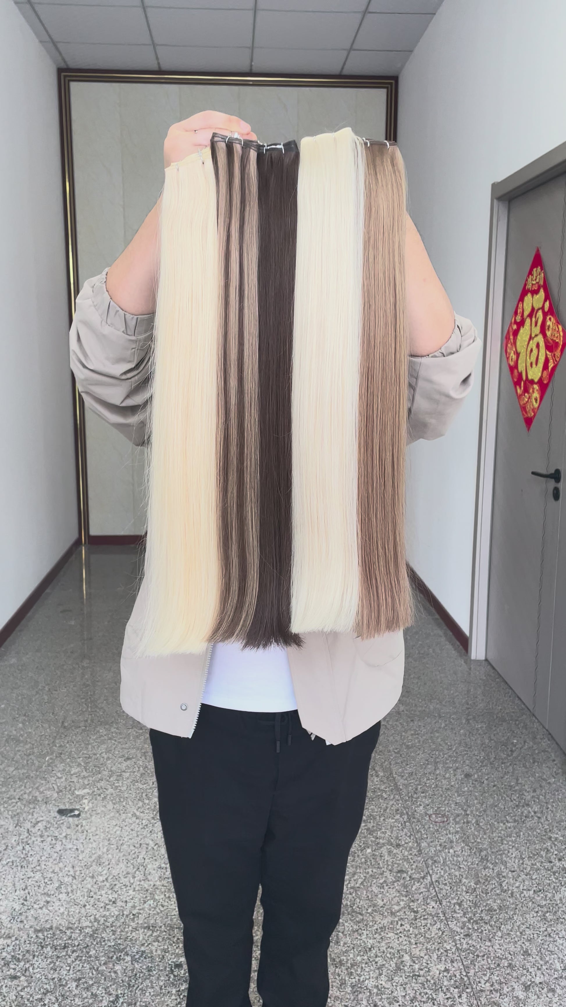 European Remy Hair Invisble Weft Hair Genius Weft